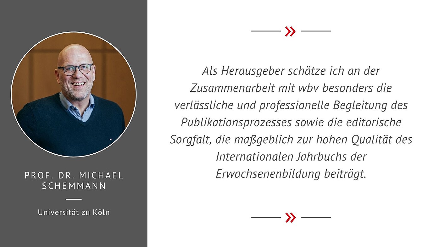 Testimonial Prof. Dr. Michael Schemmann