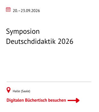 Symposion Deutschdidaktik 2026