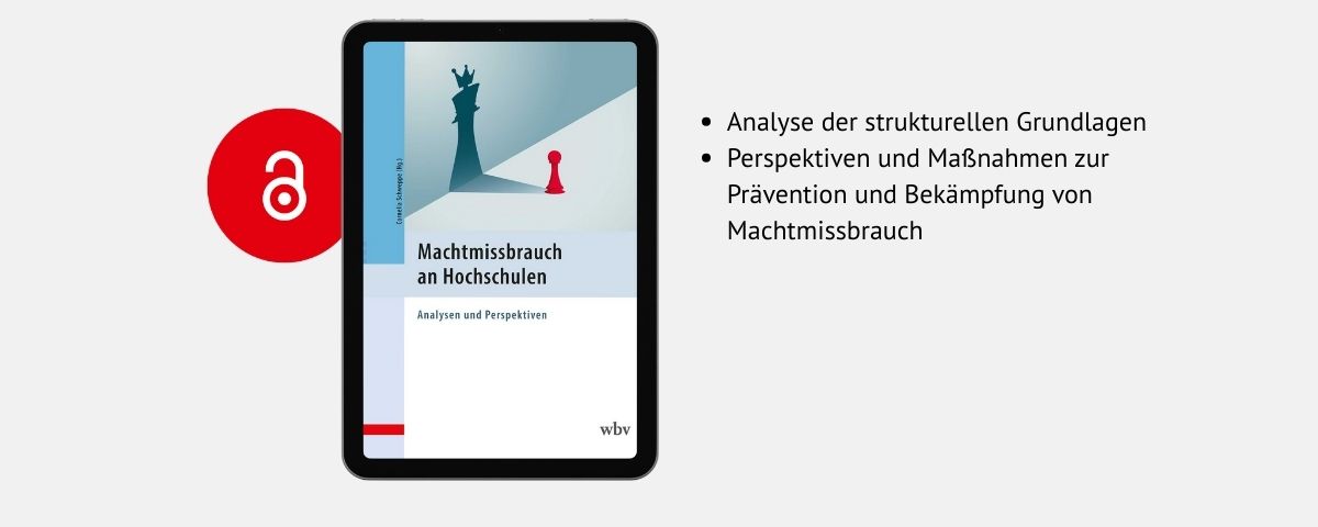 Publikation "Machtmissbrauch an Hochschulen"