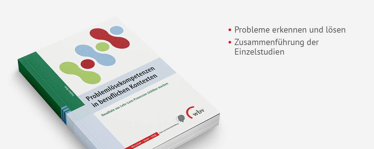 Publikation "Problemlösekompetenzen in beruflichen Kontexten"