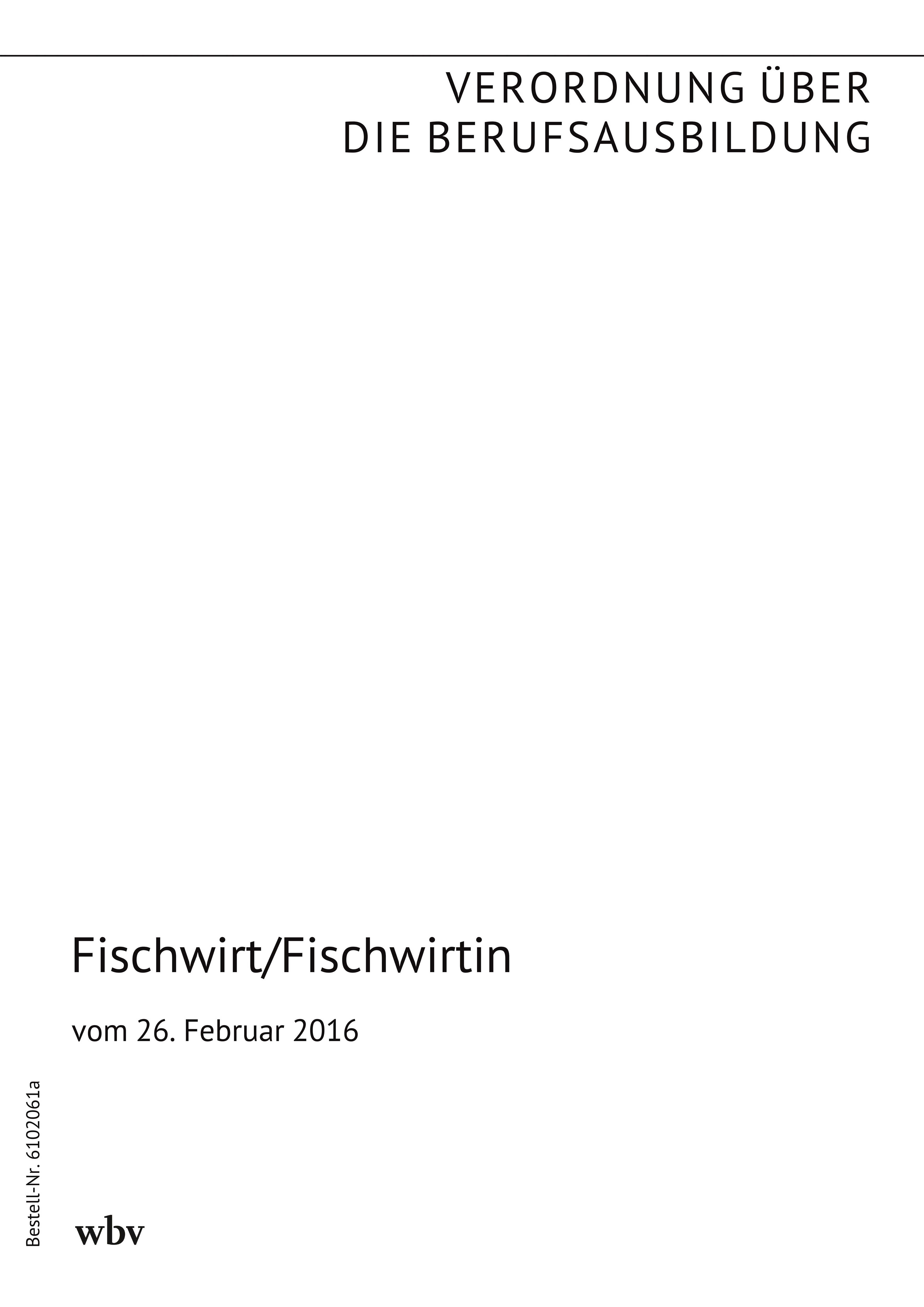 Fischwirt/Fischwirtin