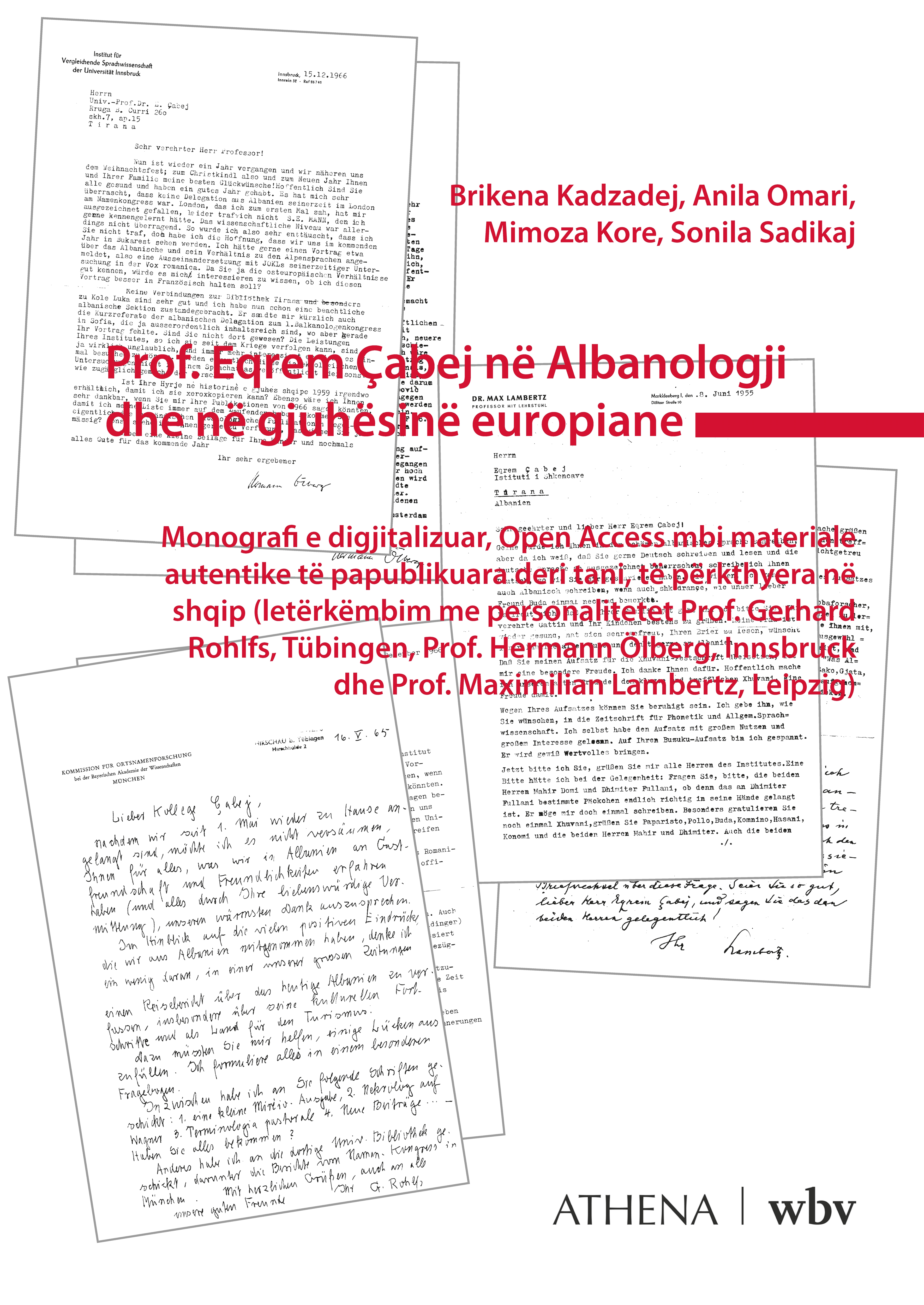 Prof. Eqrem Çabej në Albanologji dhe në gjuhësinë europiane