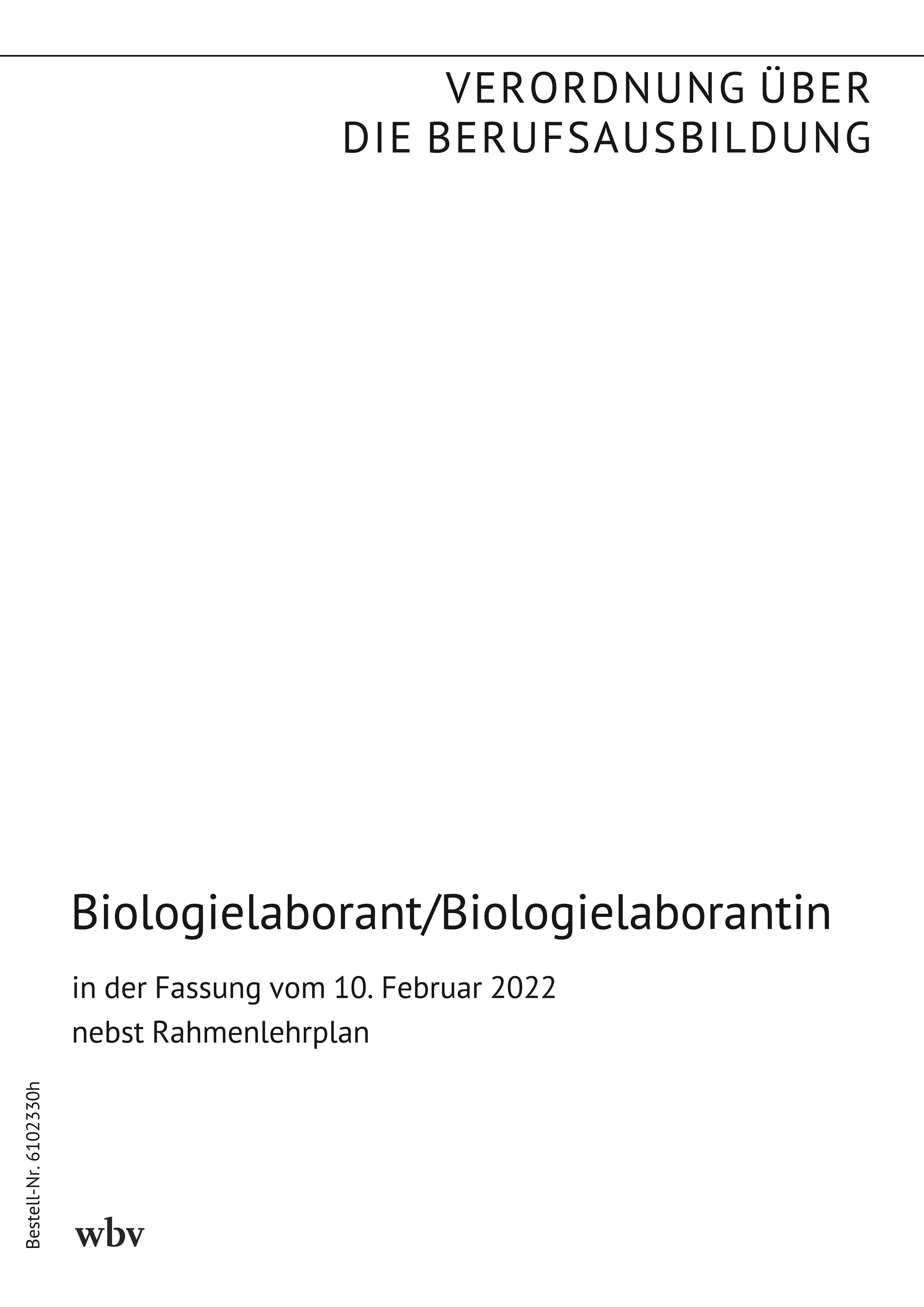 Biologielaborant/Biologielaborantin