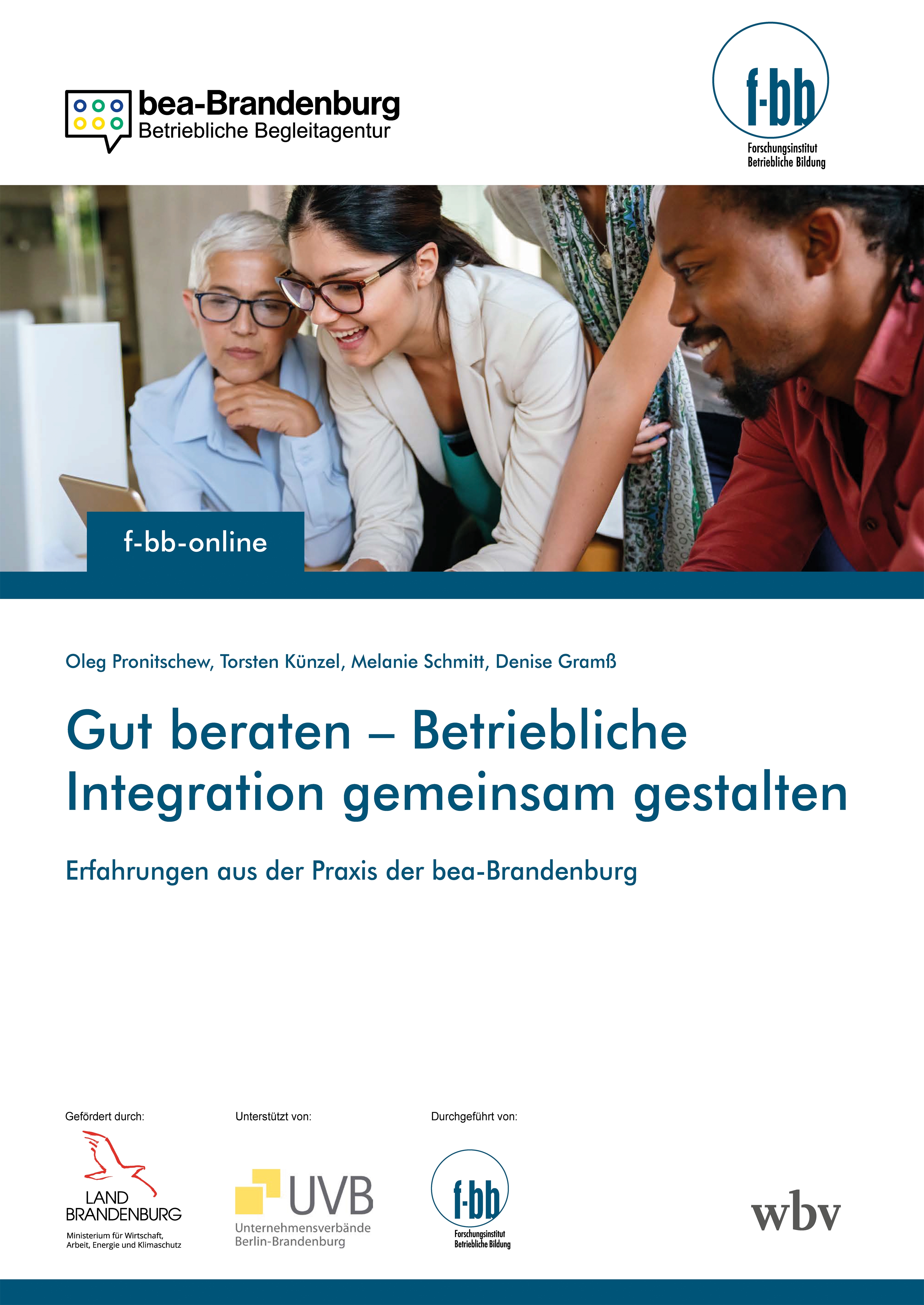 Gut beraten – Betriebliche Integration gemeinsam gestalten