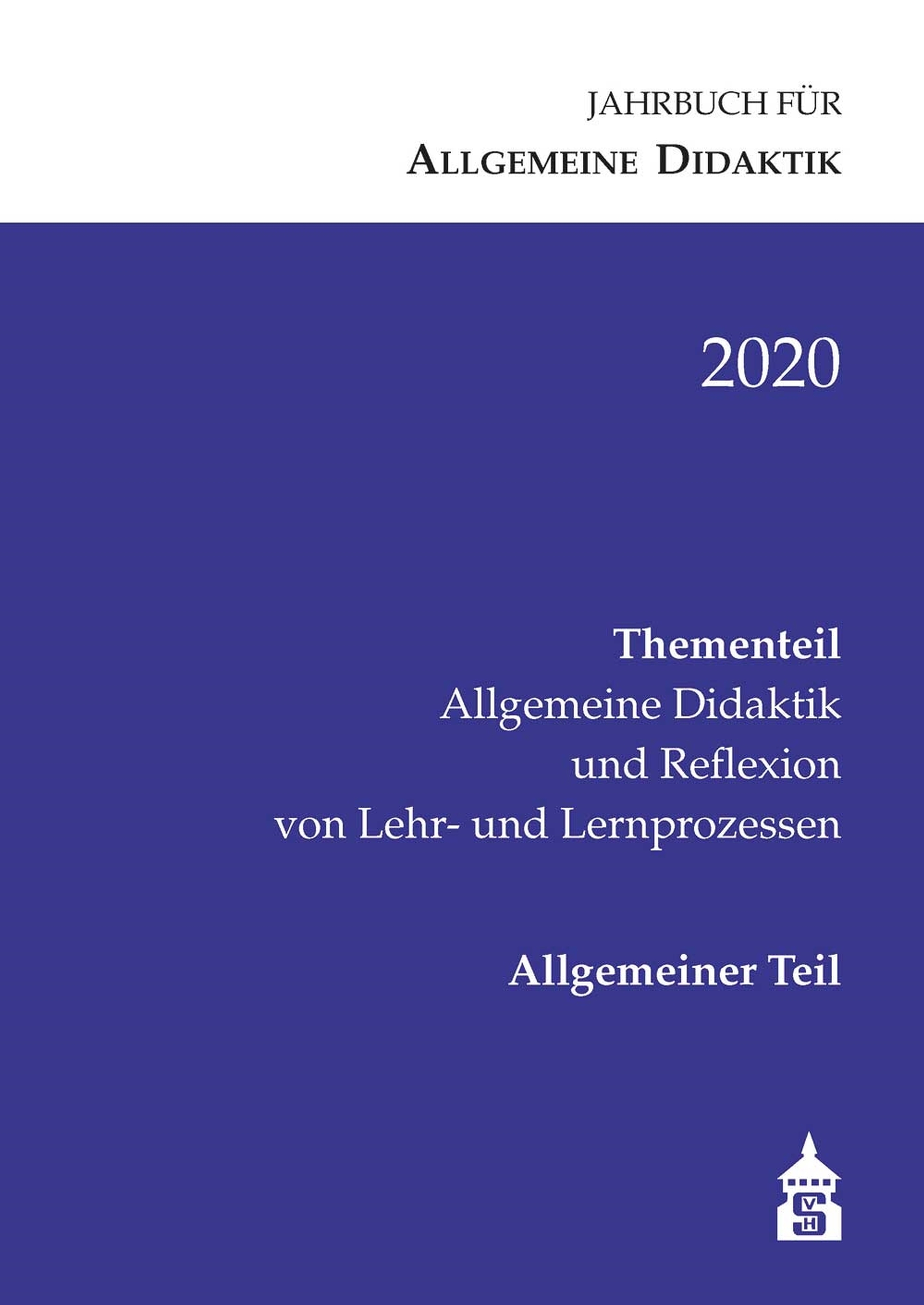 Jahrbuch für Allgemeine Didaktik 2020