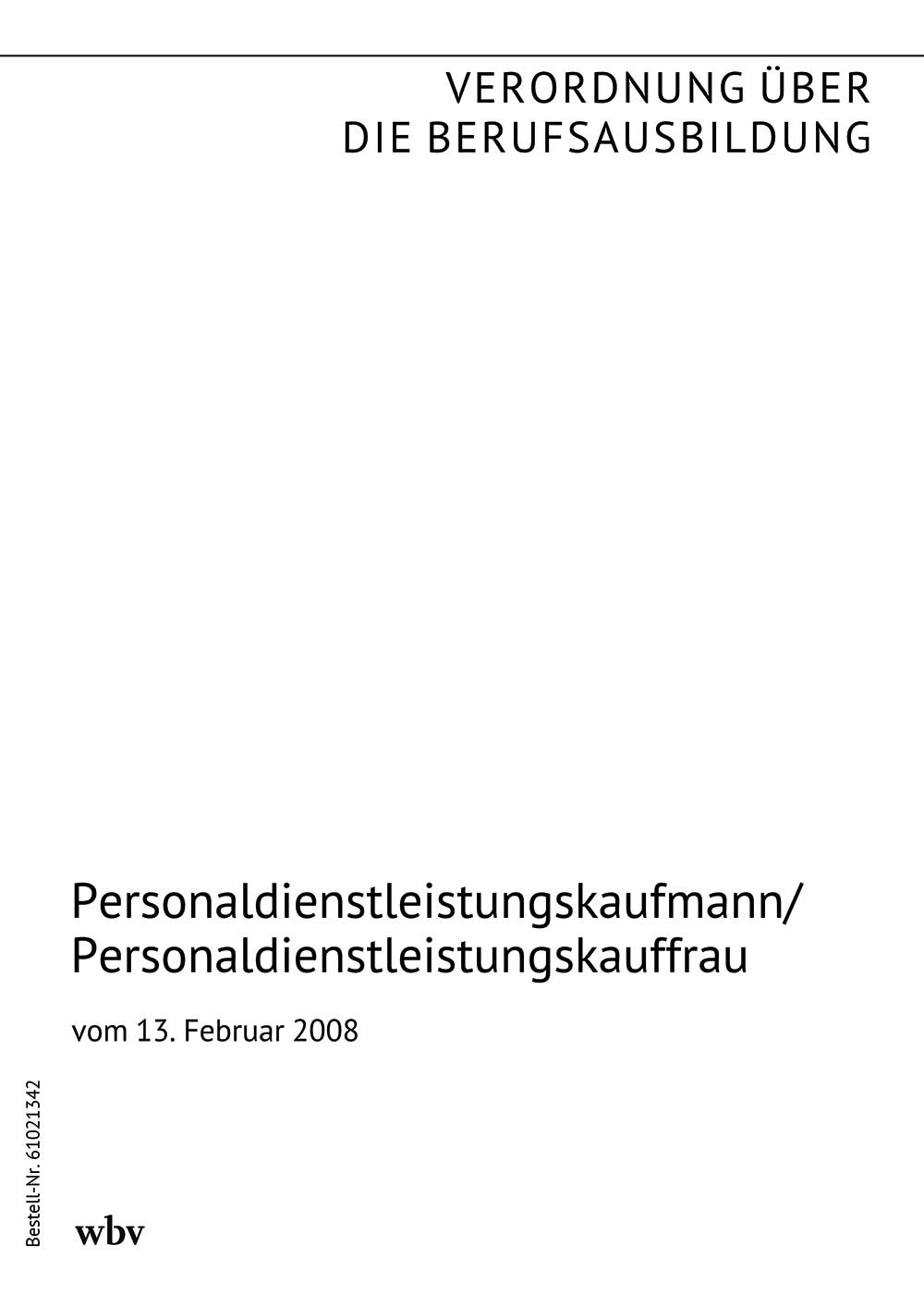Personaldienstleistungskaufmann/Personaldienstleistungskauffrau