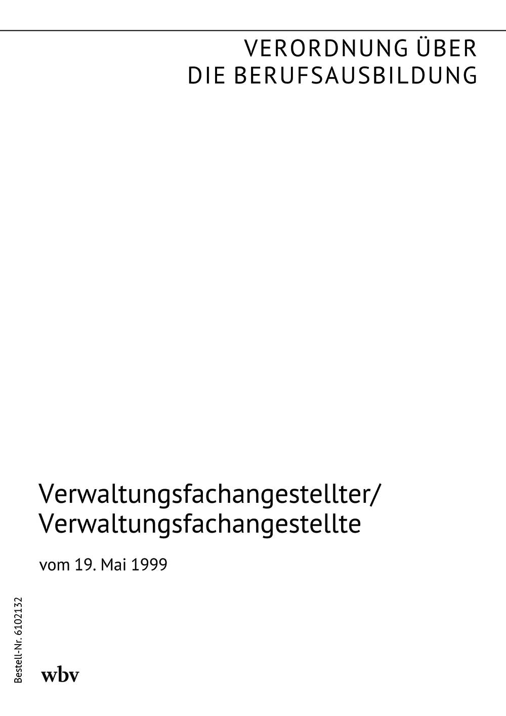 Verwaltungsfachangestellter/Verwaltungsfachangestellte