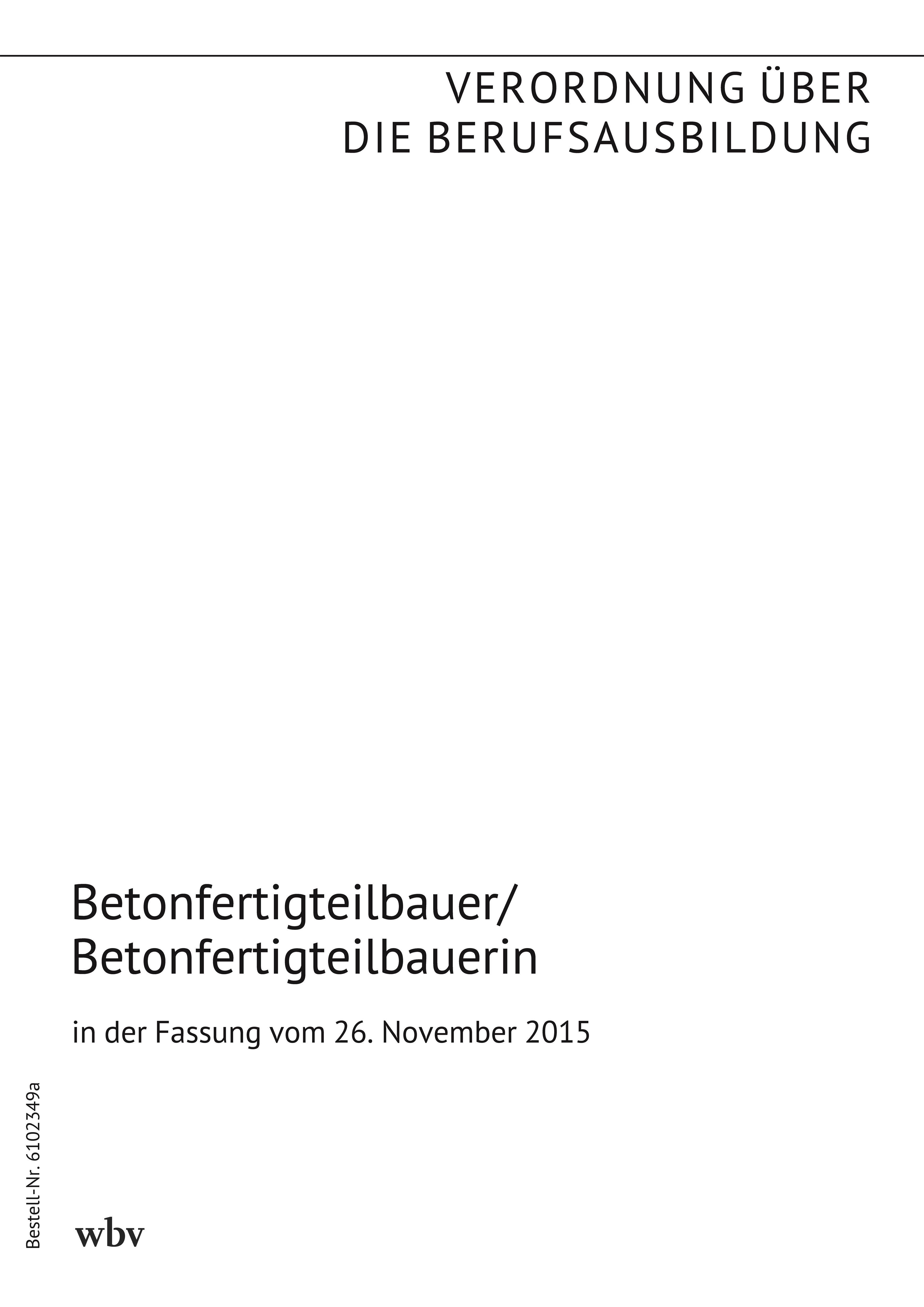 Betonfertigteilbauer/Betonfertigteilbauerin