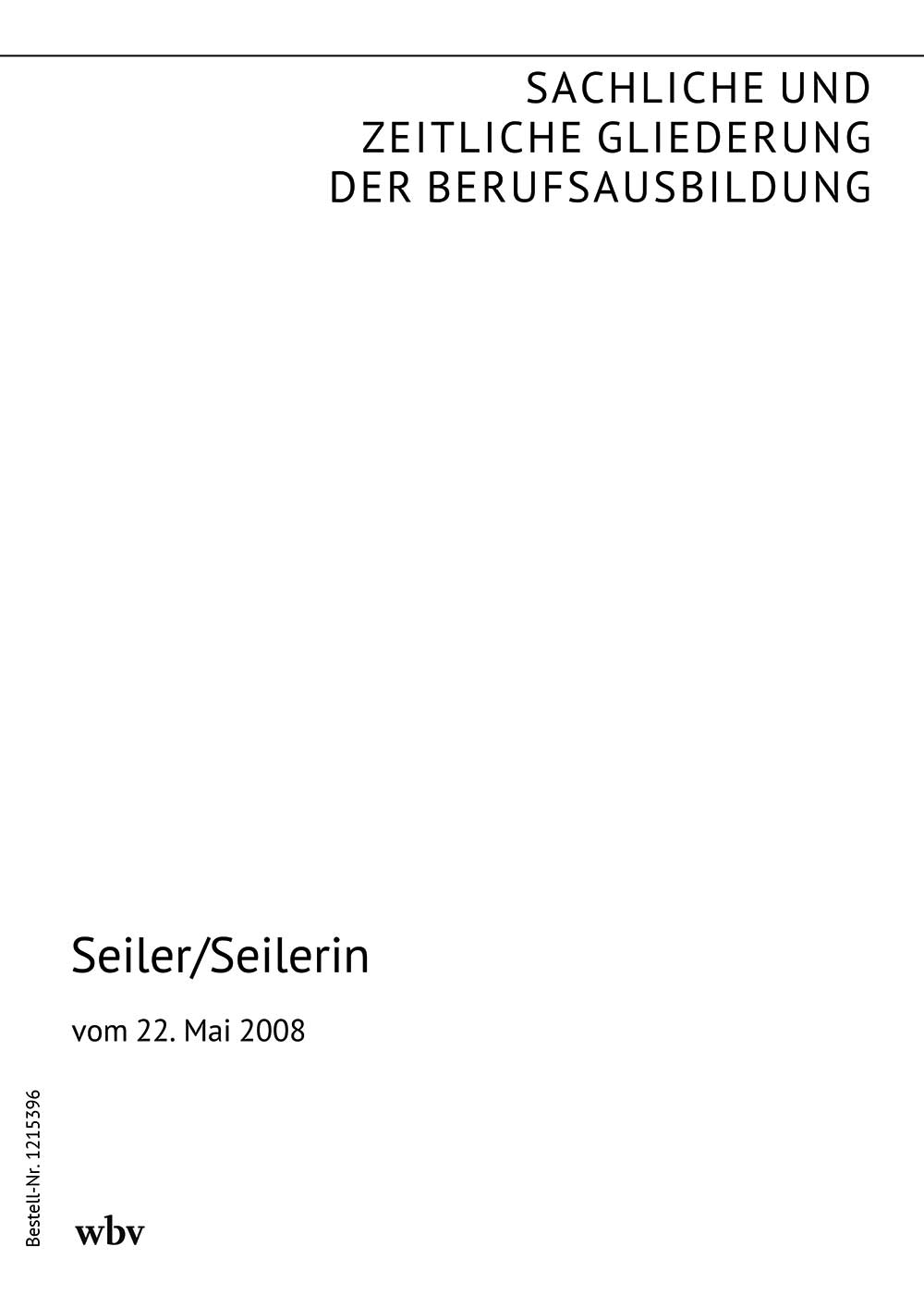 Seiler/Seilerin