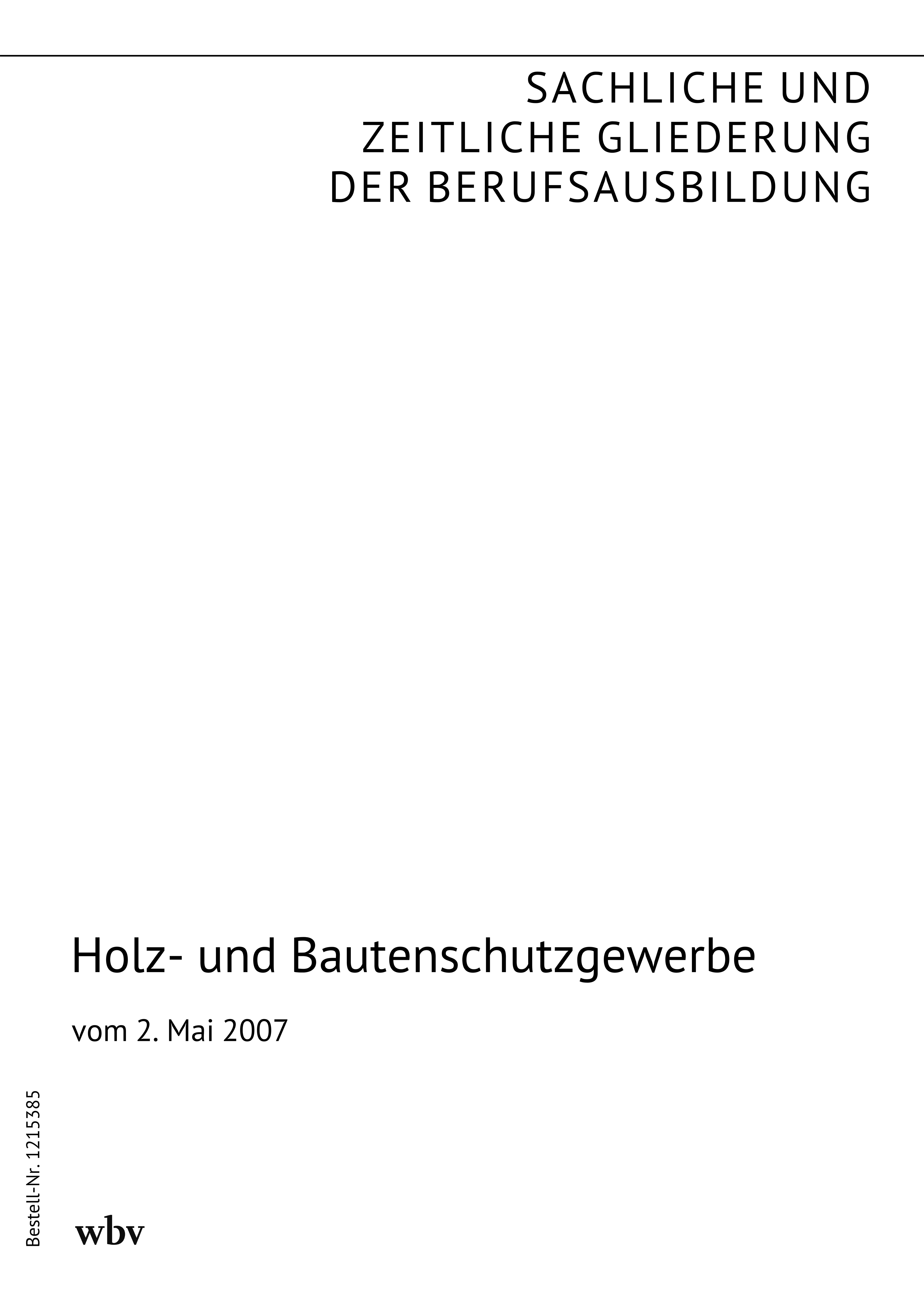 Holz- und Bautenschutzgewerbe