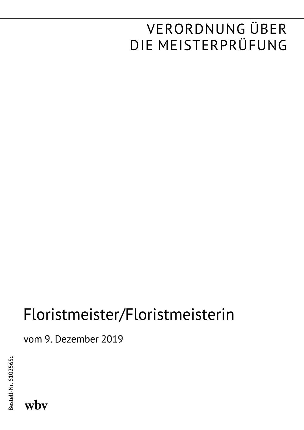 Floristmeister/-in
