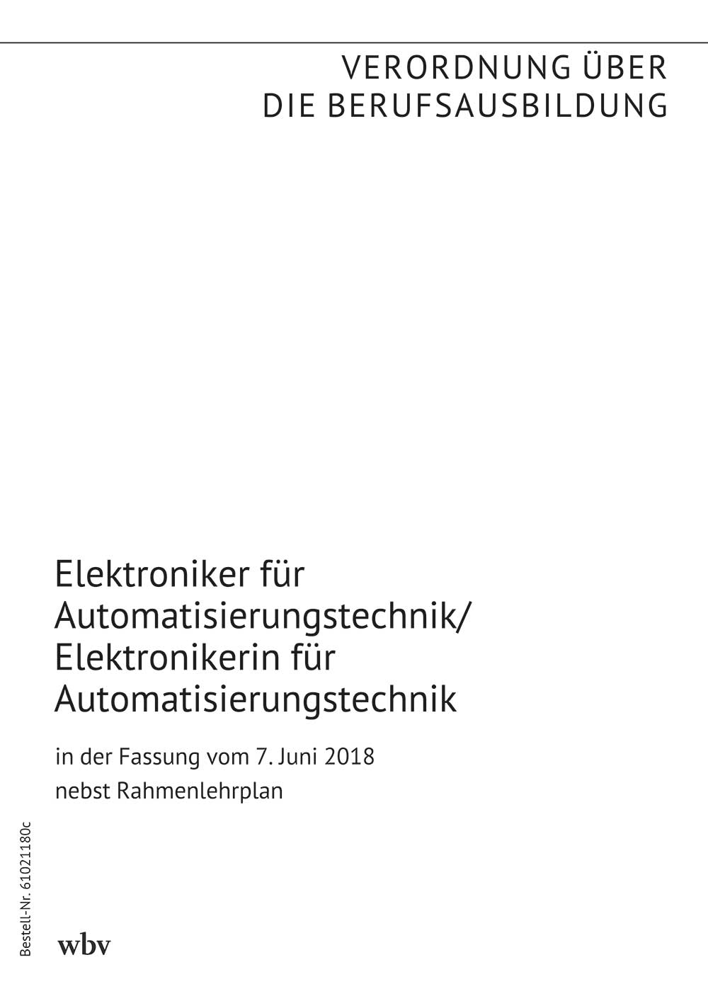Elektroniker/Elektronikerin für Automatisierungstechnik