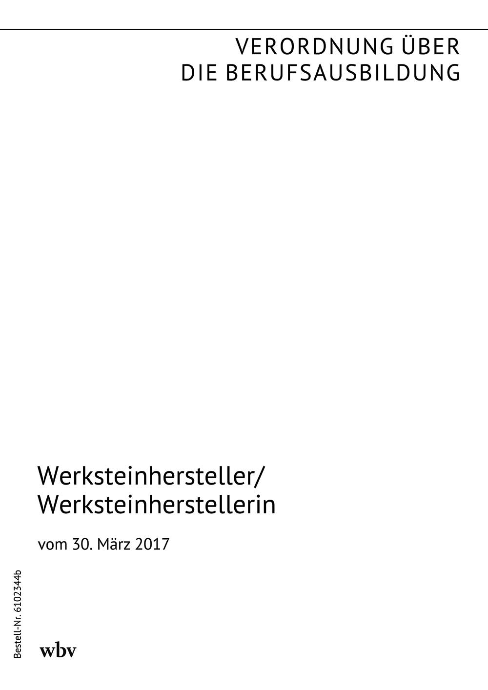 Werksteinhersteller/Werksteinherstellerin