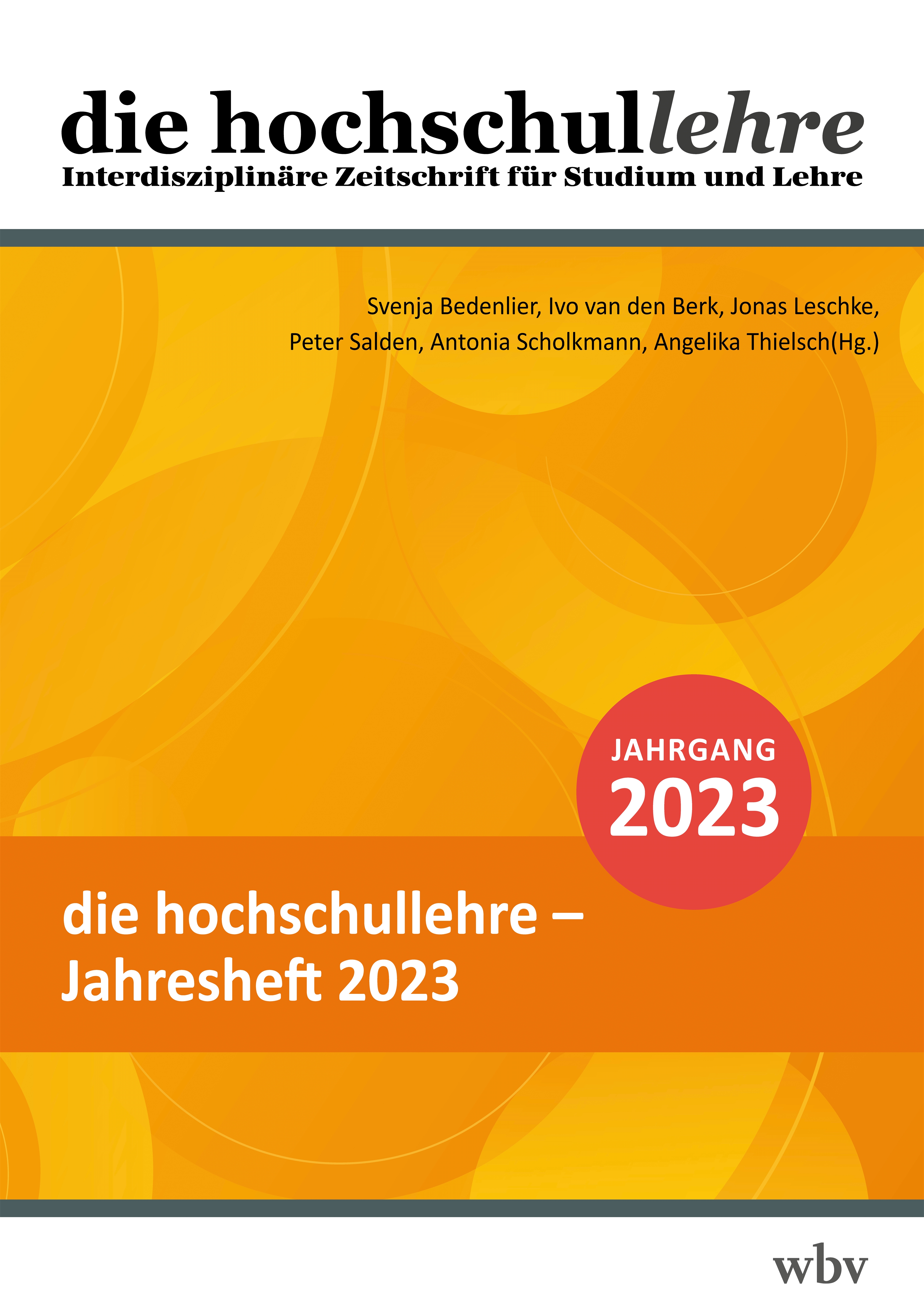die hochschullehre - Jahresheft 2023