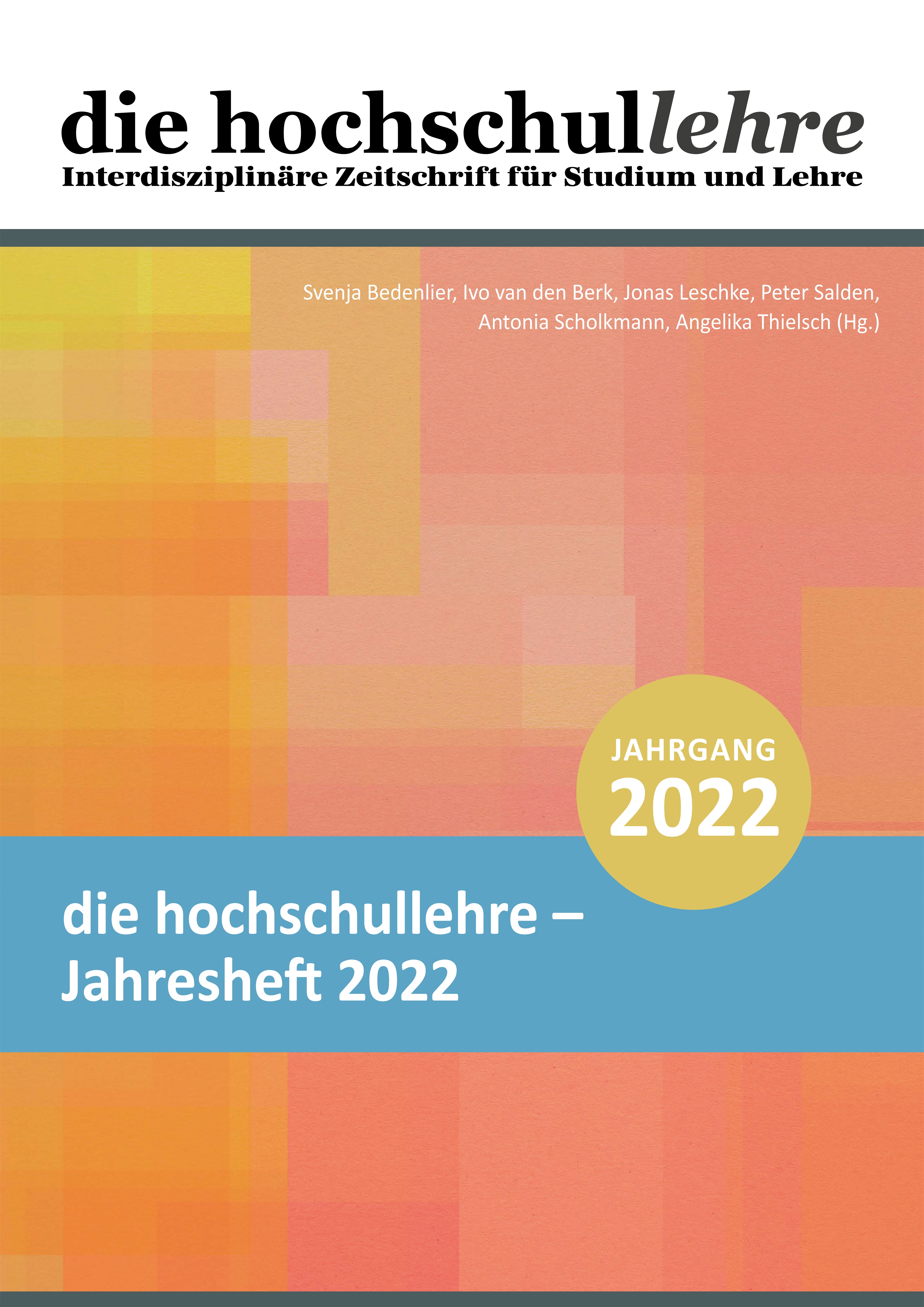 die hochschullehre - Jahresheft 2022