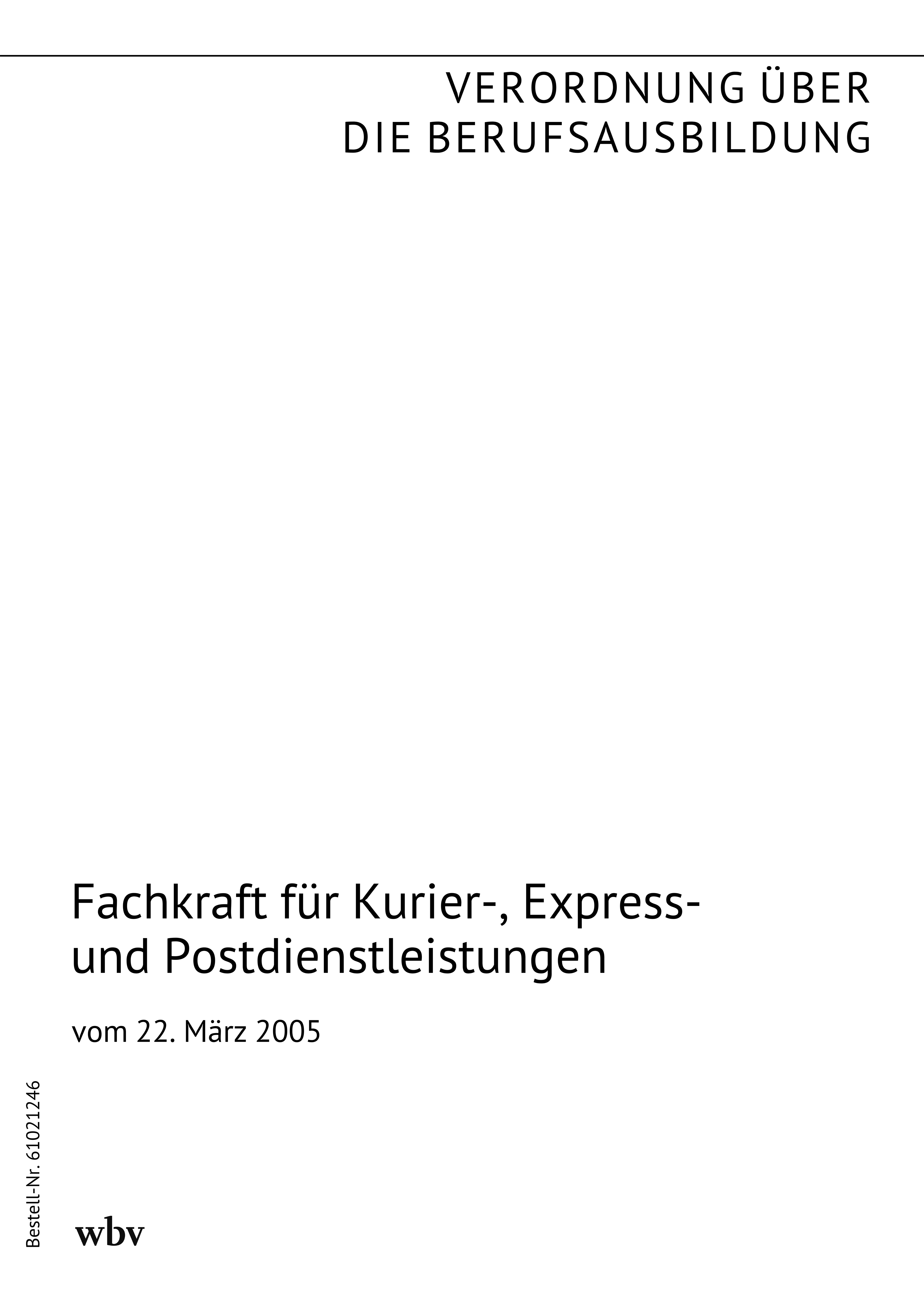 Fachkraft für Kurier-, Express- und Postdienstleistungen
