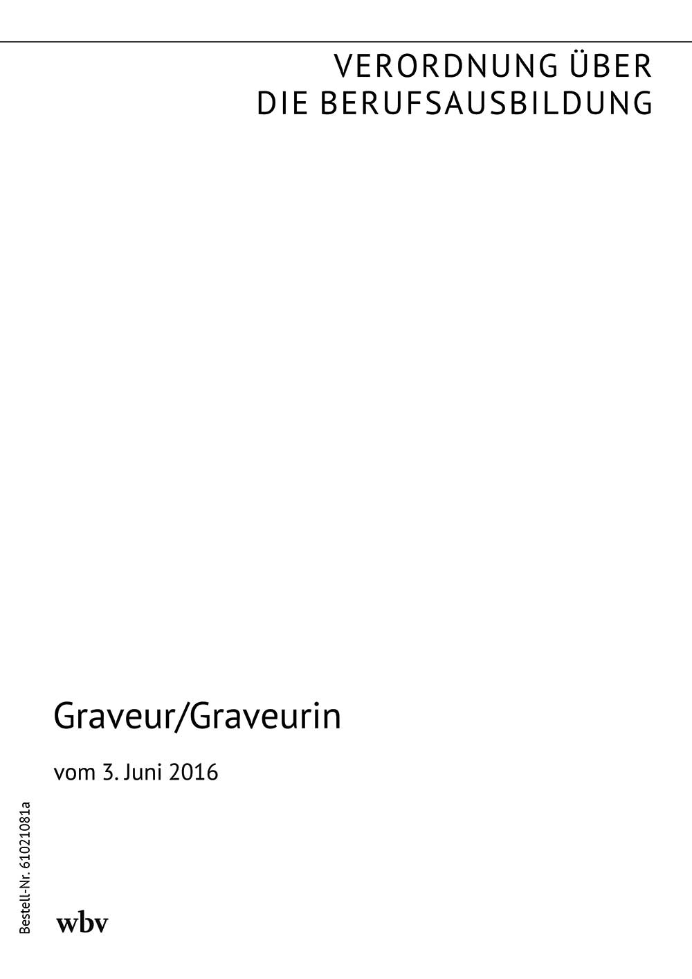 Graveur/Graveurin