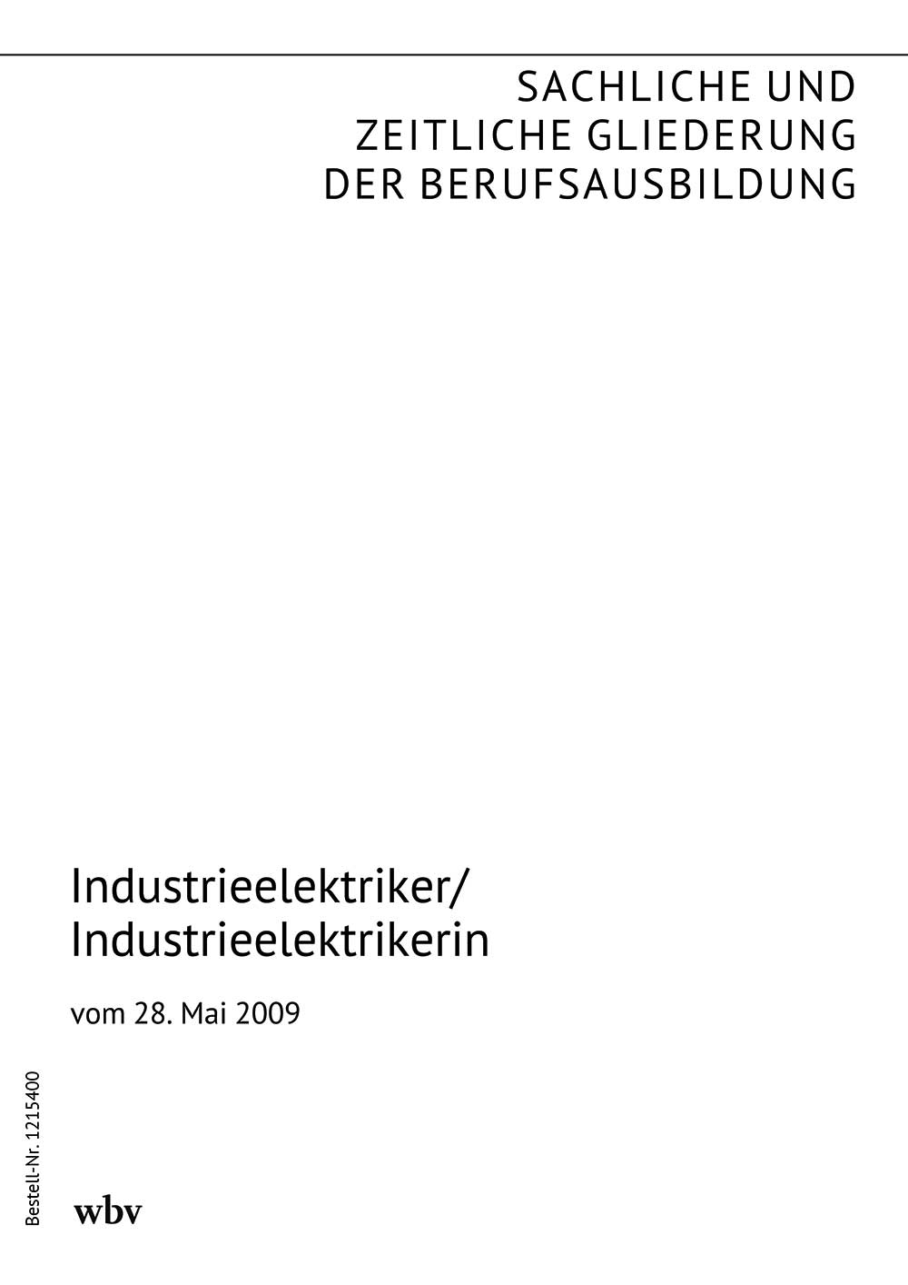 Industrieelektriker/Industrieelektrikerin