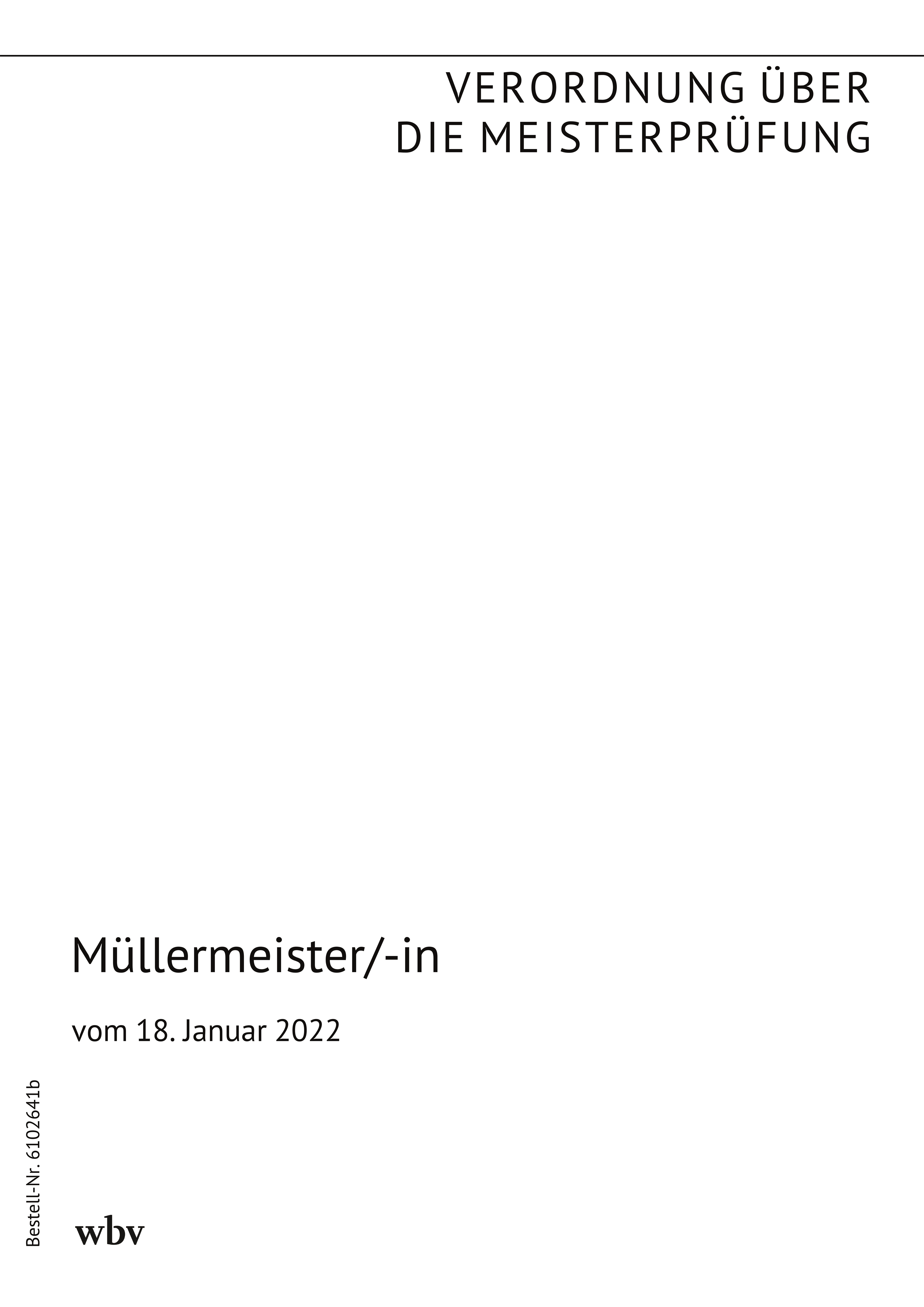 Müllermeister/-in