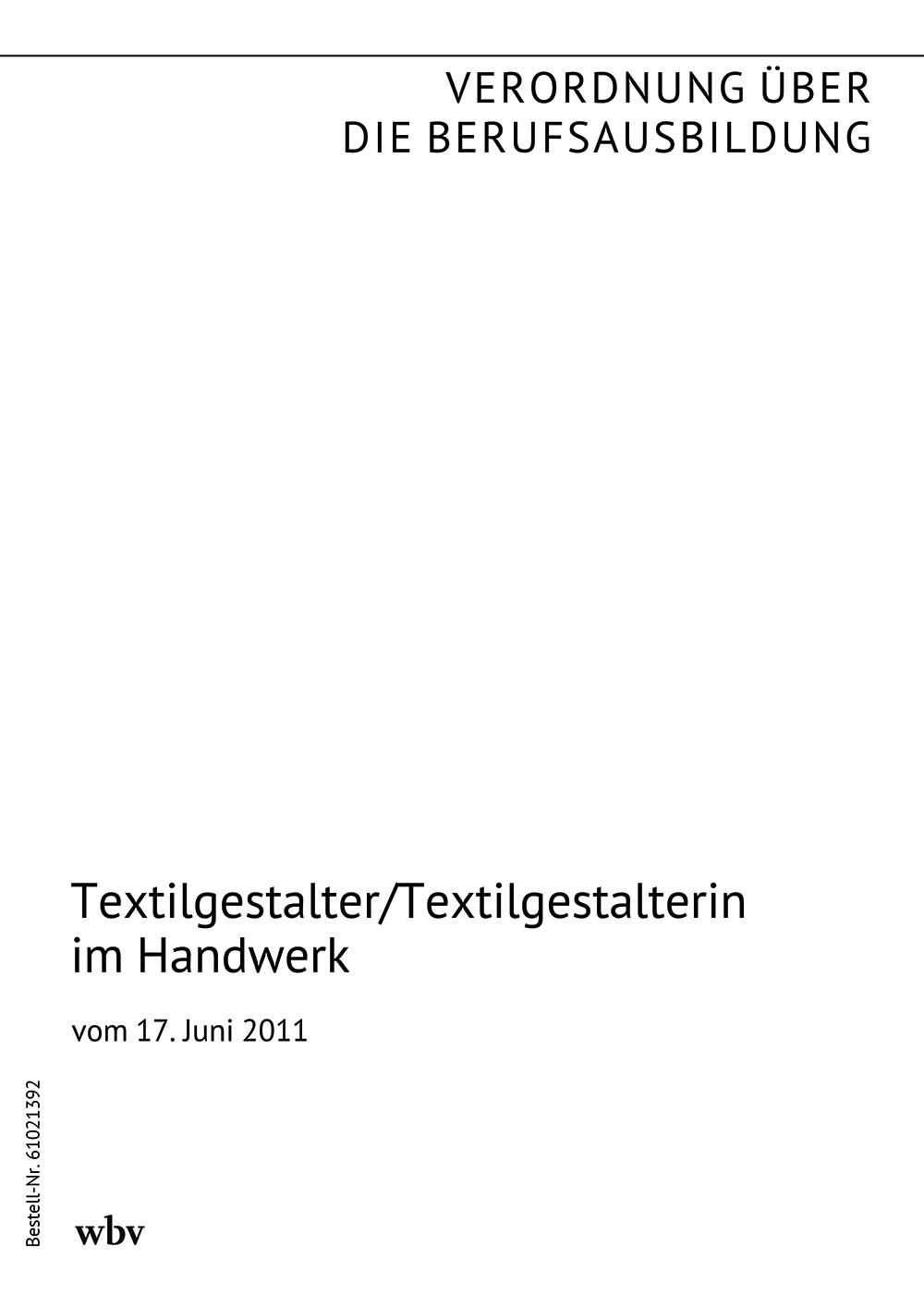 Textilgestalter/Textilgestalterin im Handwerk
