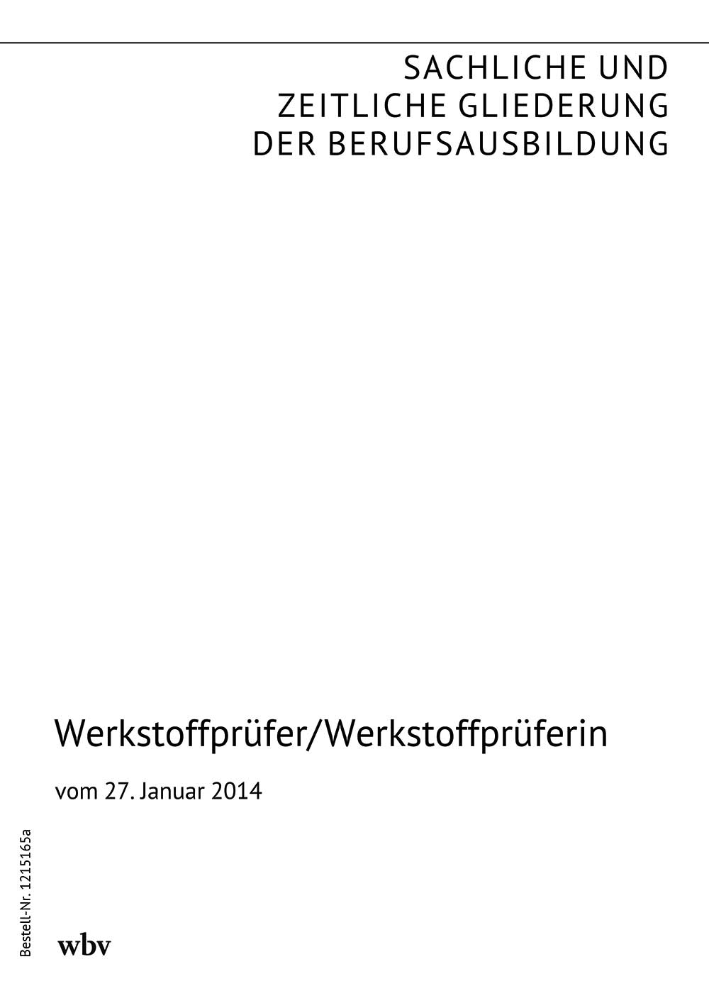 Werkstoffprüfer/Werkstoffprüferin