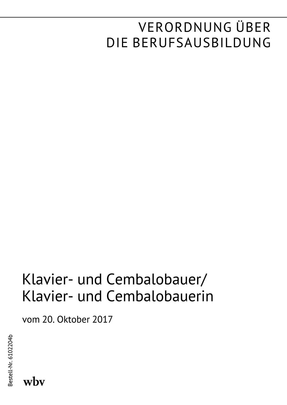 Klavier- und Cembalobauer/Klavier- und Cembalobauerin