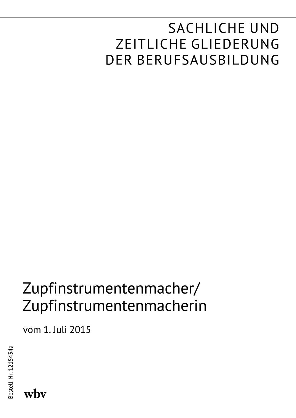 Zupfinstrumentenmacher/Zupfinstrumentenmacherin