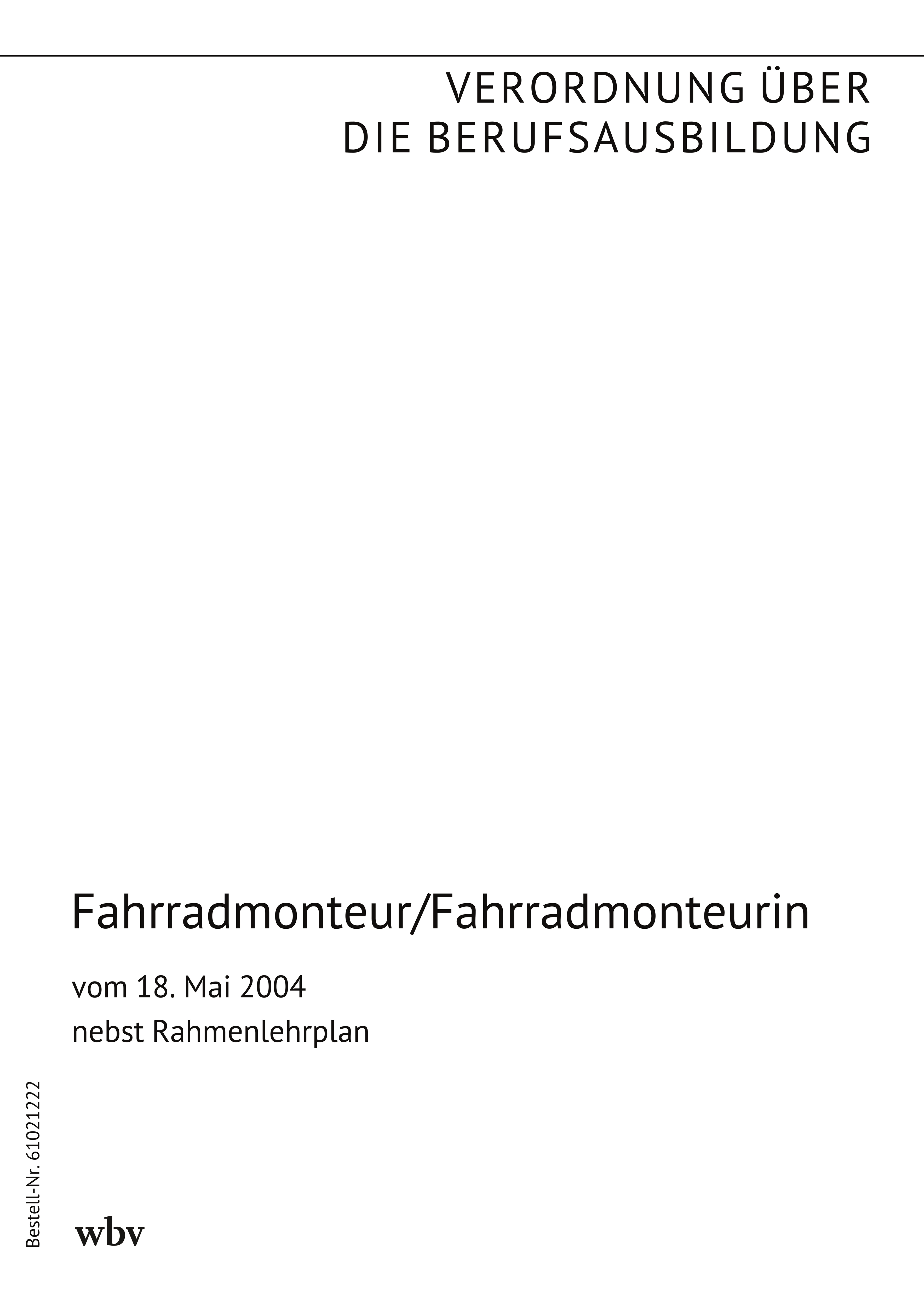 Fahrradmonteur/Fahrradmonteurin