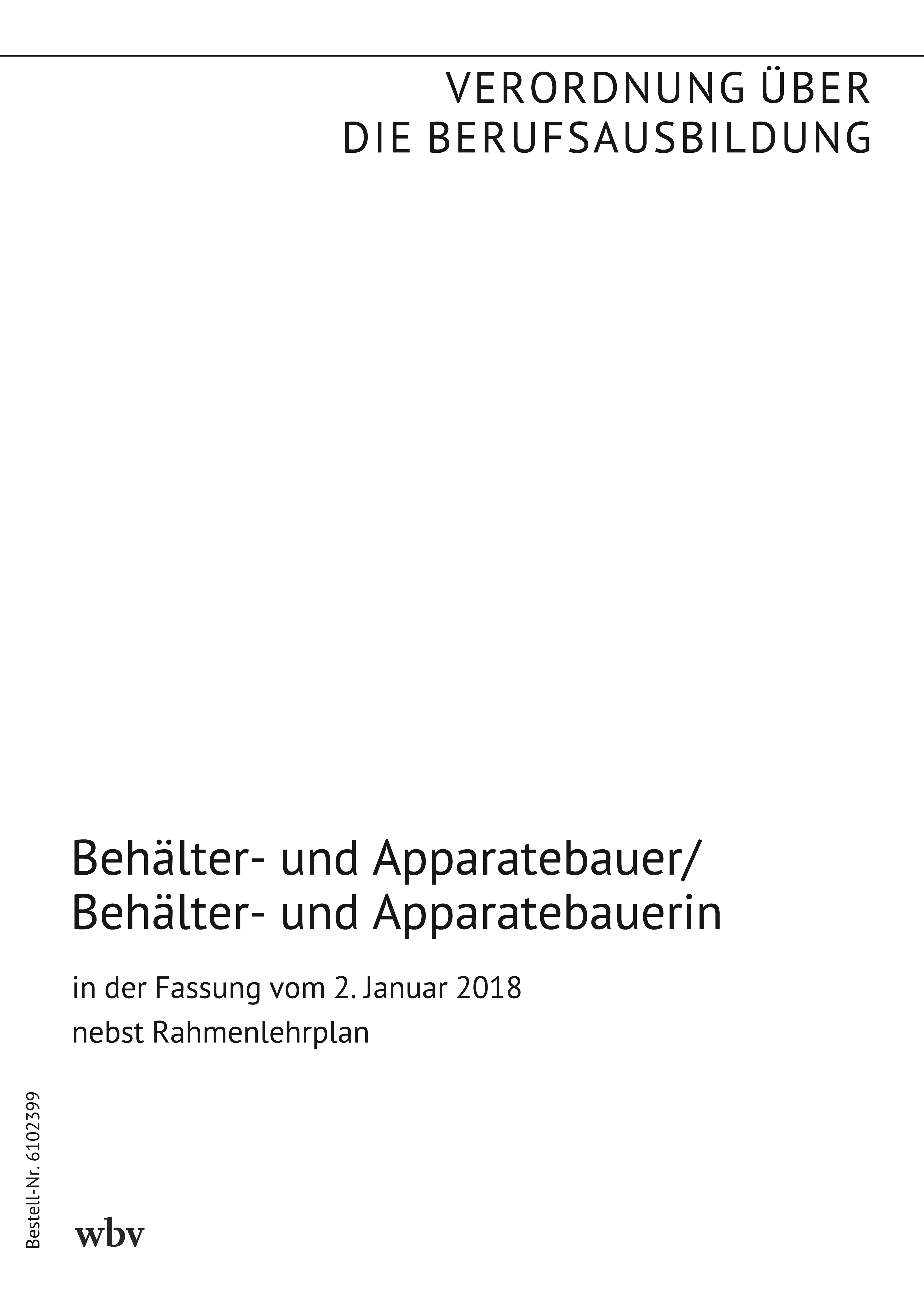 Behälter- und Apparatebauer/Behälter- und Apparatebauerin