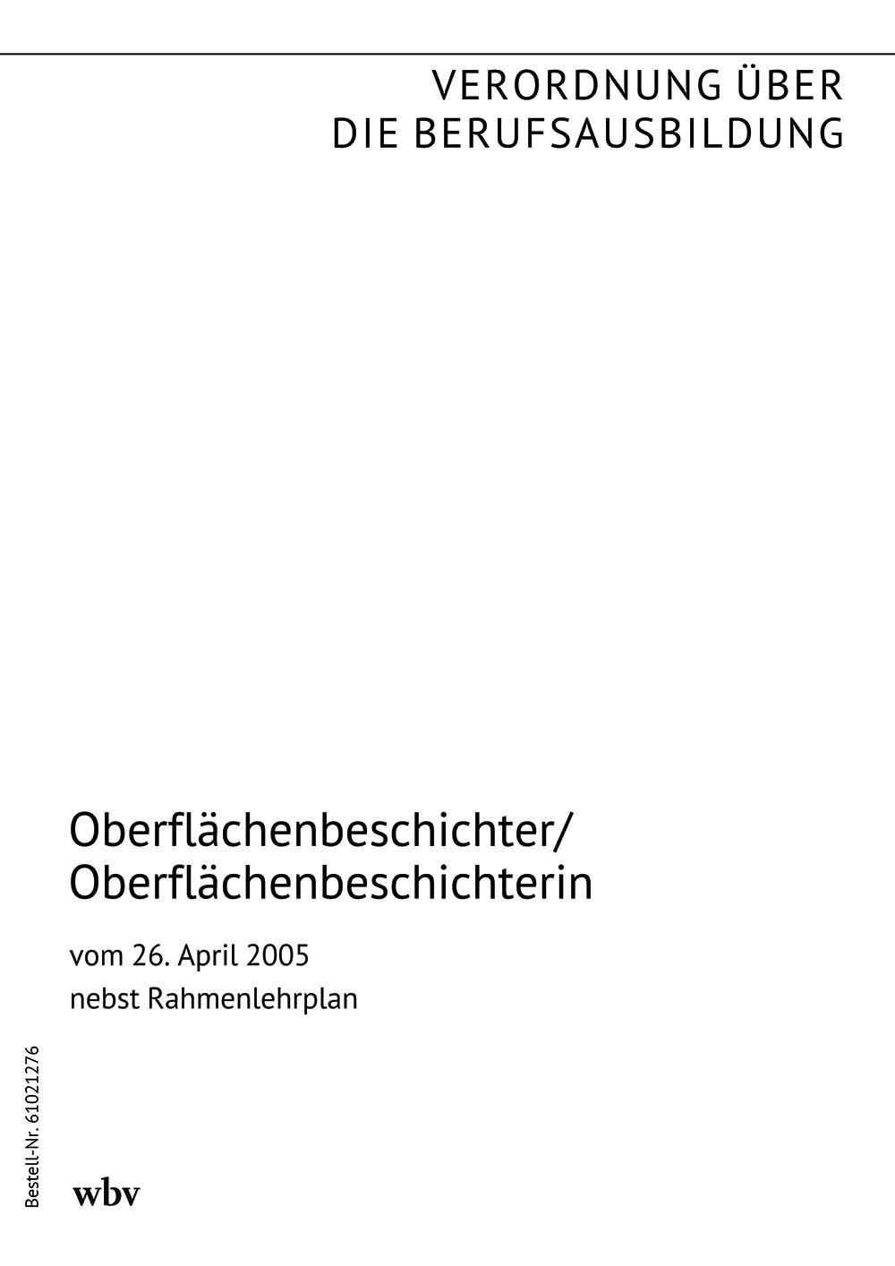 Oberflächenbeschichter/Oberflächenbeschichterin