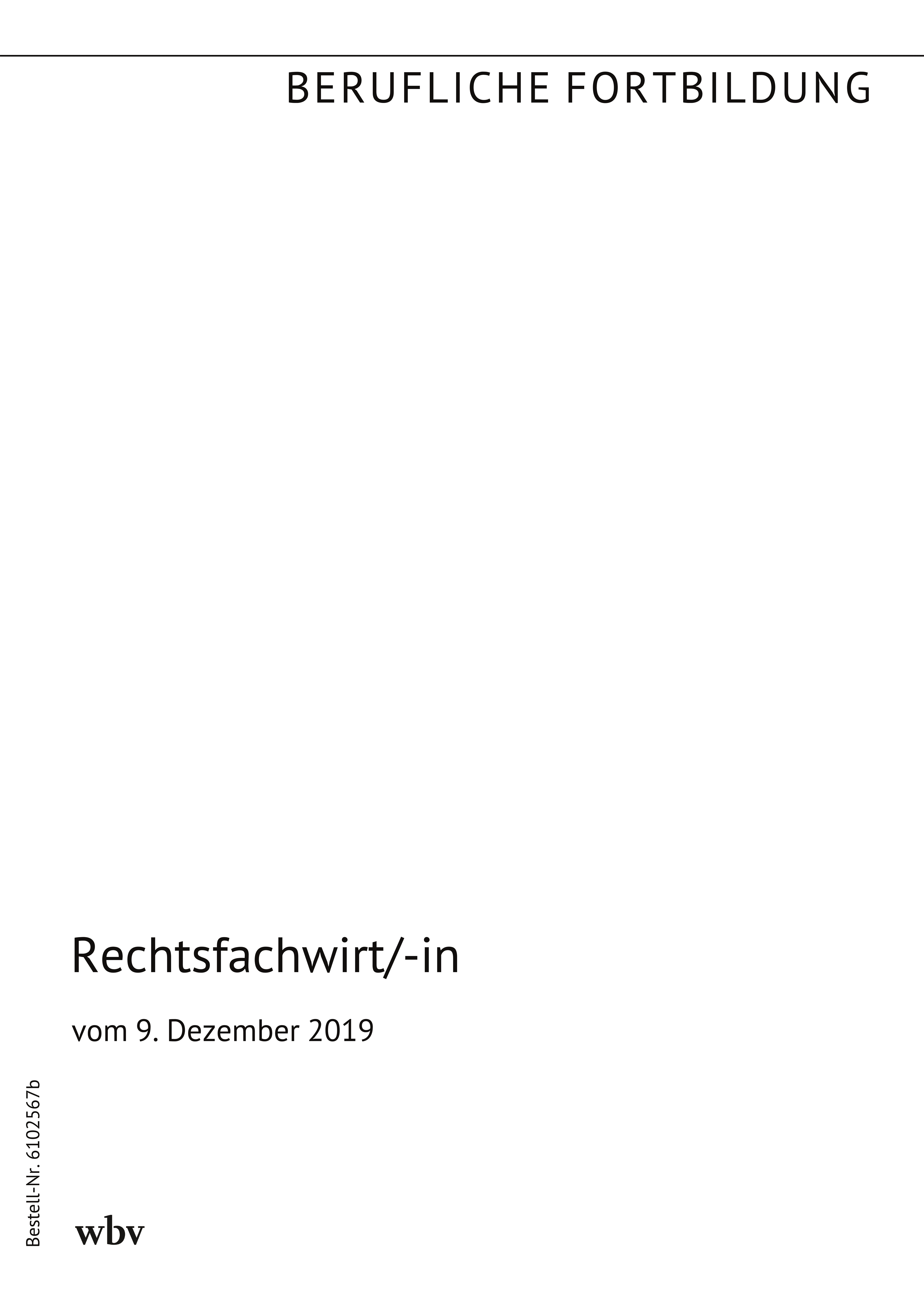 Rechtsfachwirt/-in