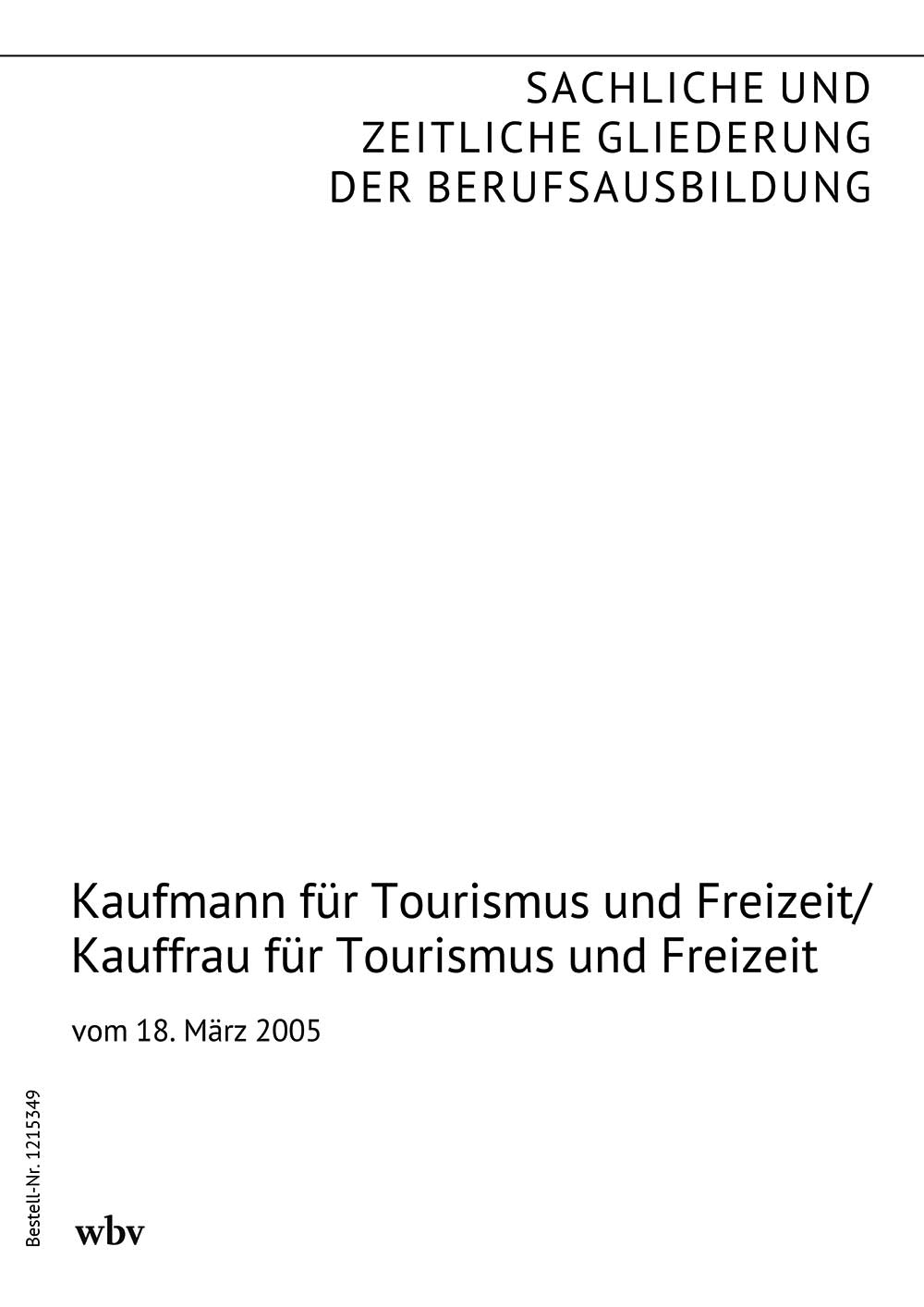 Kaufmann/Kauffrau für Tourismus und Freizeit