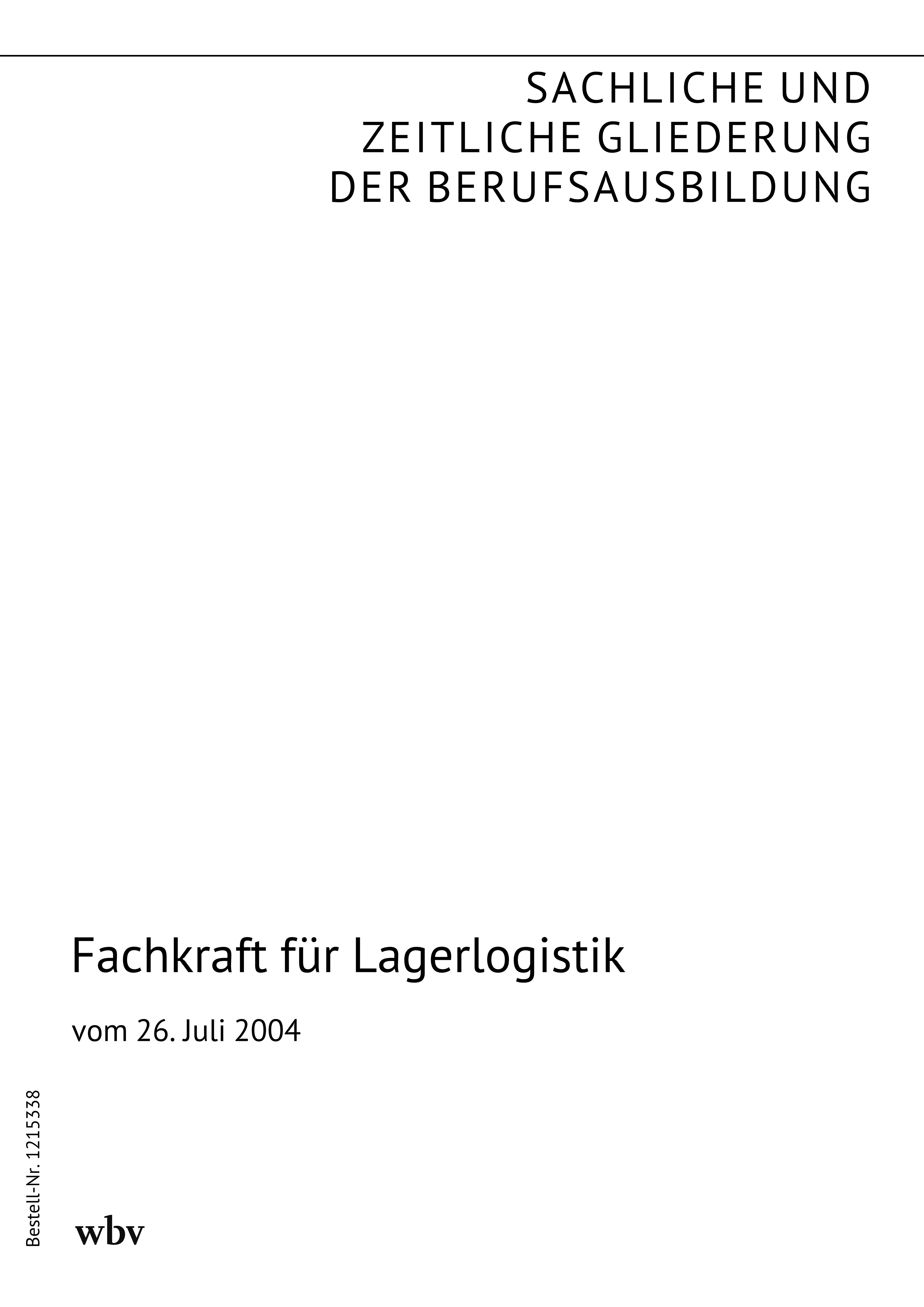 Fachkraft für Lagerlogistik