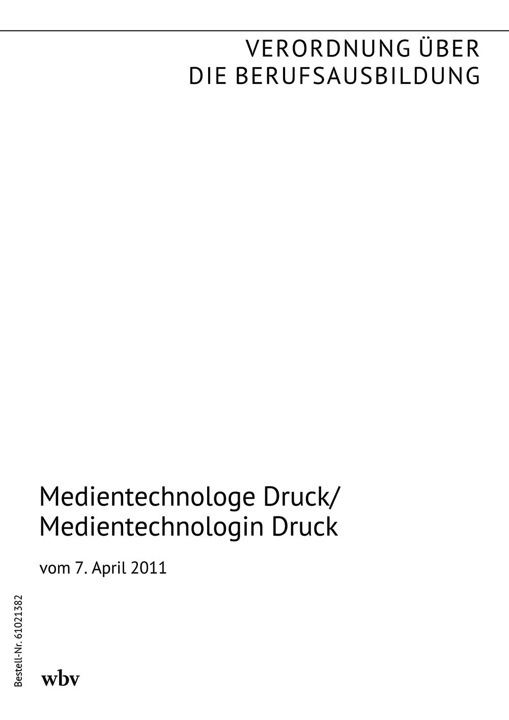 Medientechnologe / Medientechnologin Druck