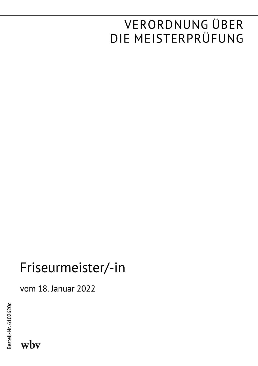 Friseurmeister/-in