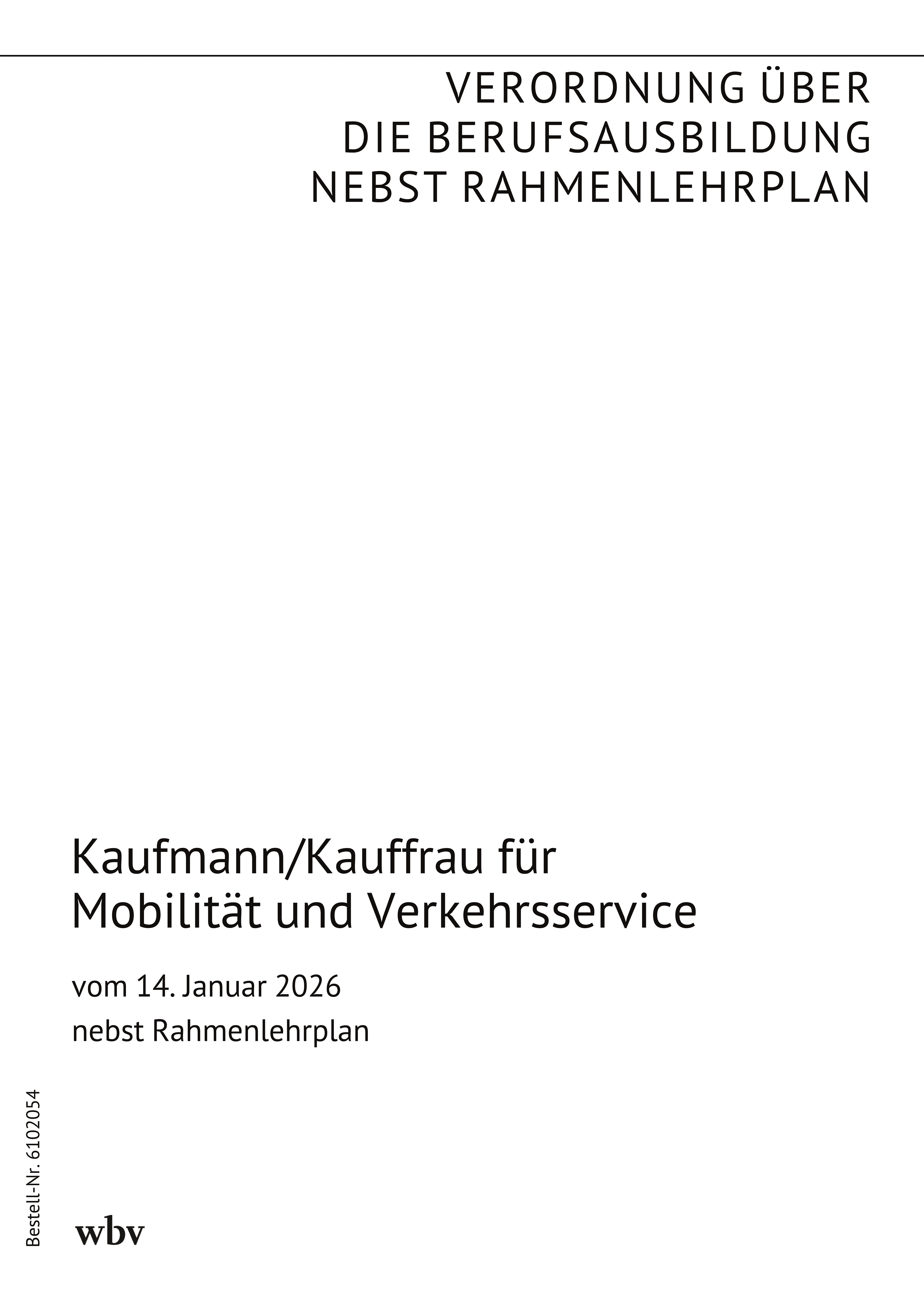 Kaufmann/Kauffrau für Mobilität und Verkehrsservice