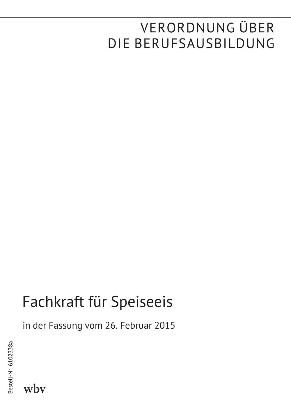 Fachkraft für Speiseeis