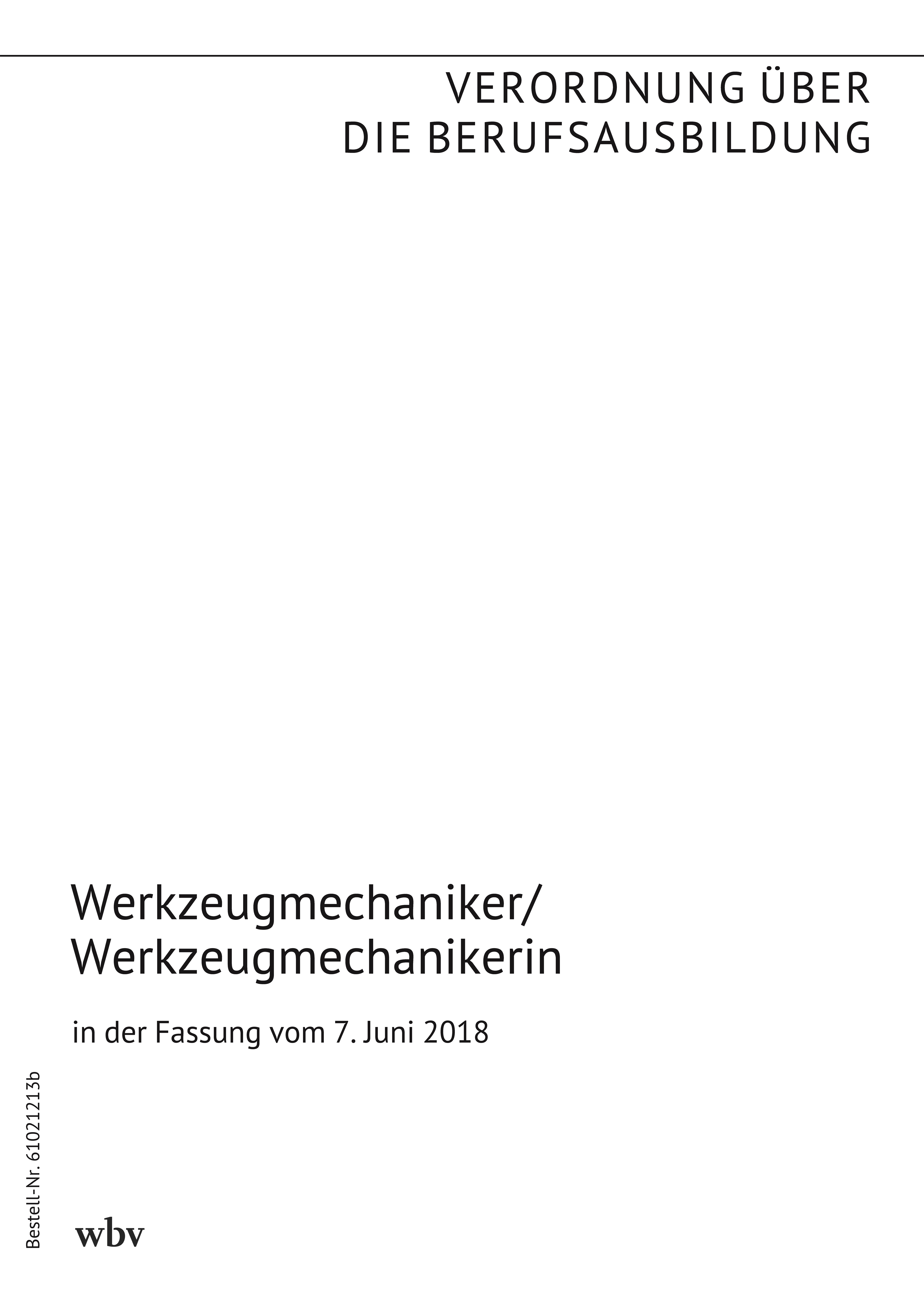 Werkzeugmechaniker/Werkzeugmechanikerin