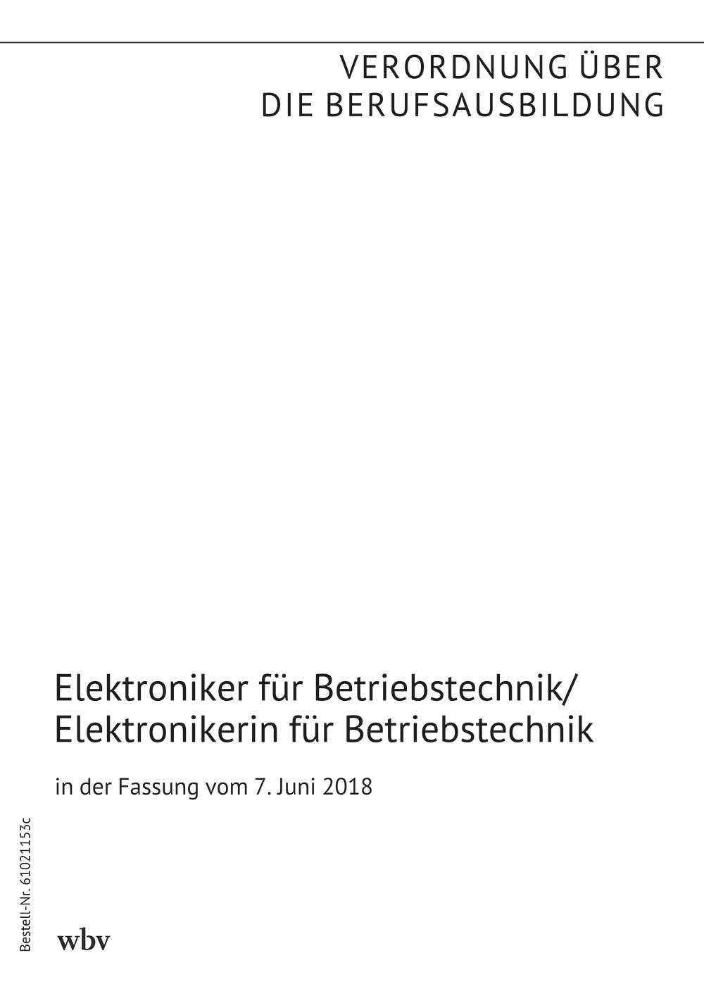 Elektroniker/Elektronikerin für Betriebstechnik