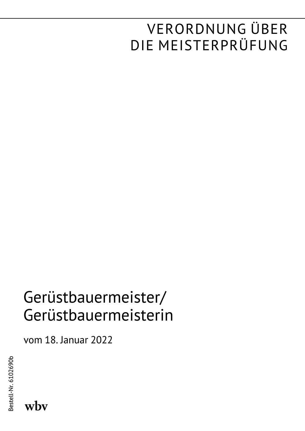 Gerüstbauermeister/-in