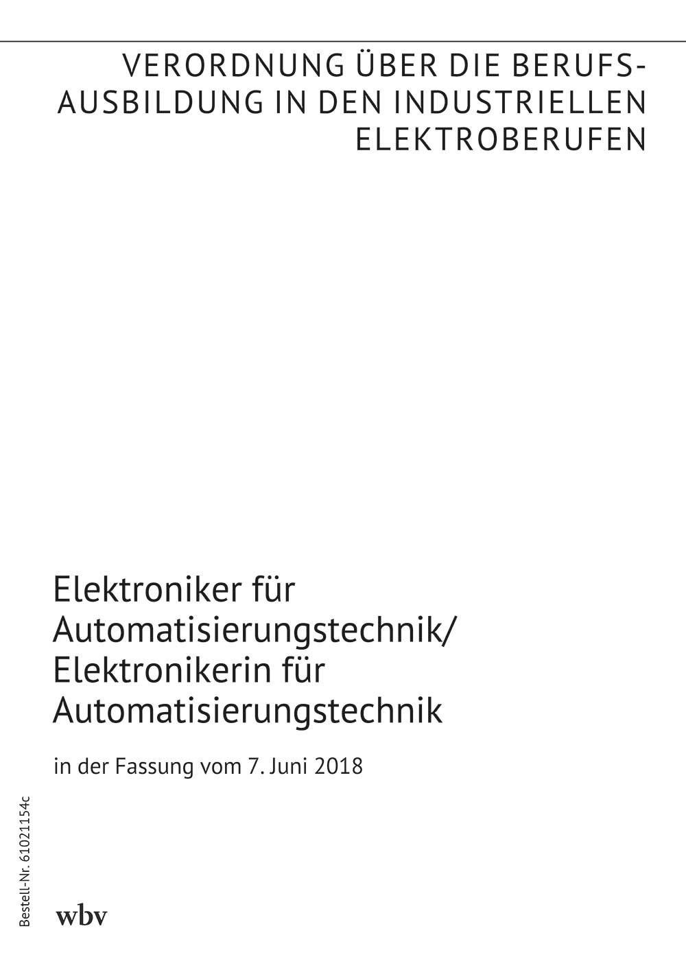 Elektroniker/Elektronikerin für Automatisierungstechnik
