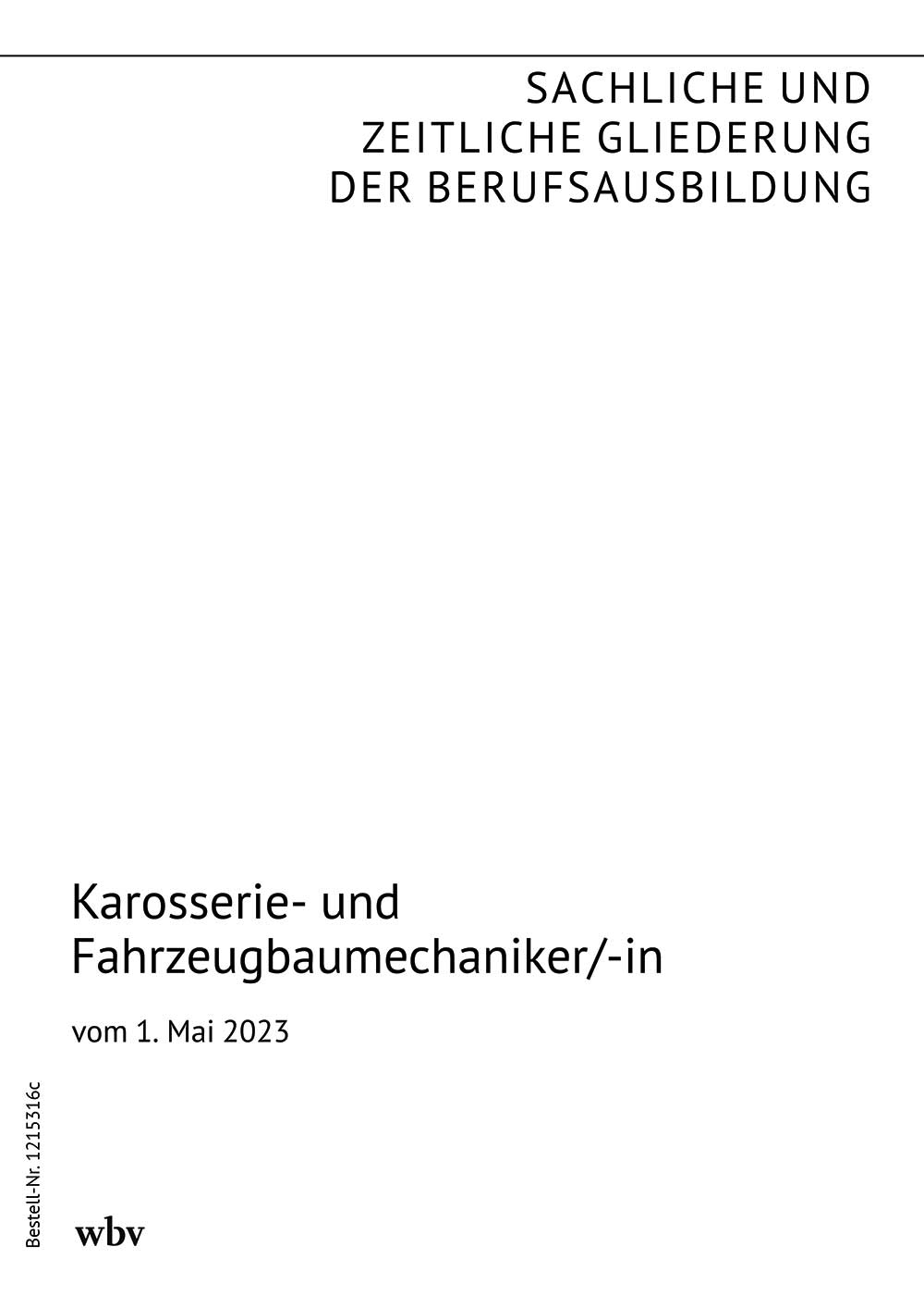 Karosserie- und Fahrzeugbaumechaniker/-in