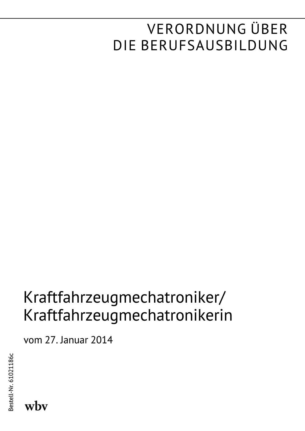 Kraftfahrzeugmechatroniker/Kraftfahrzeugmechatronikerin