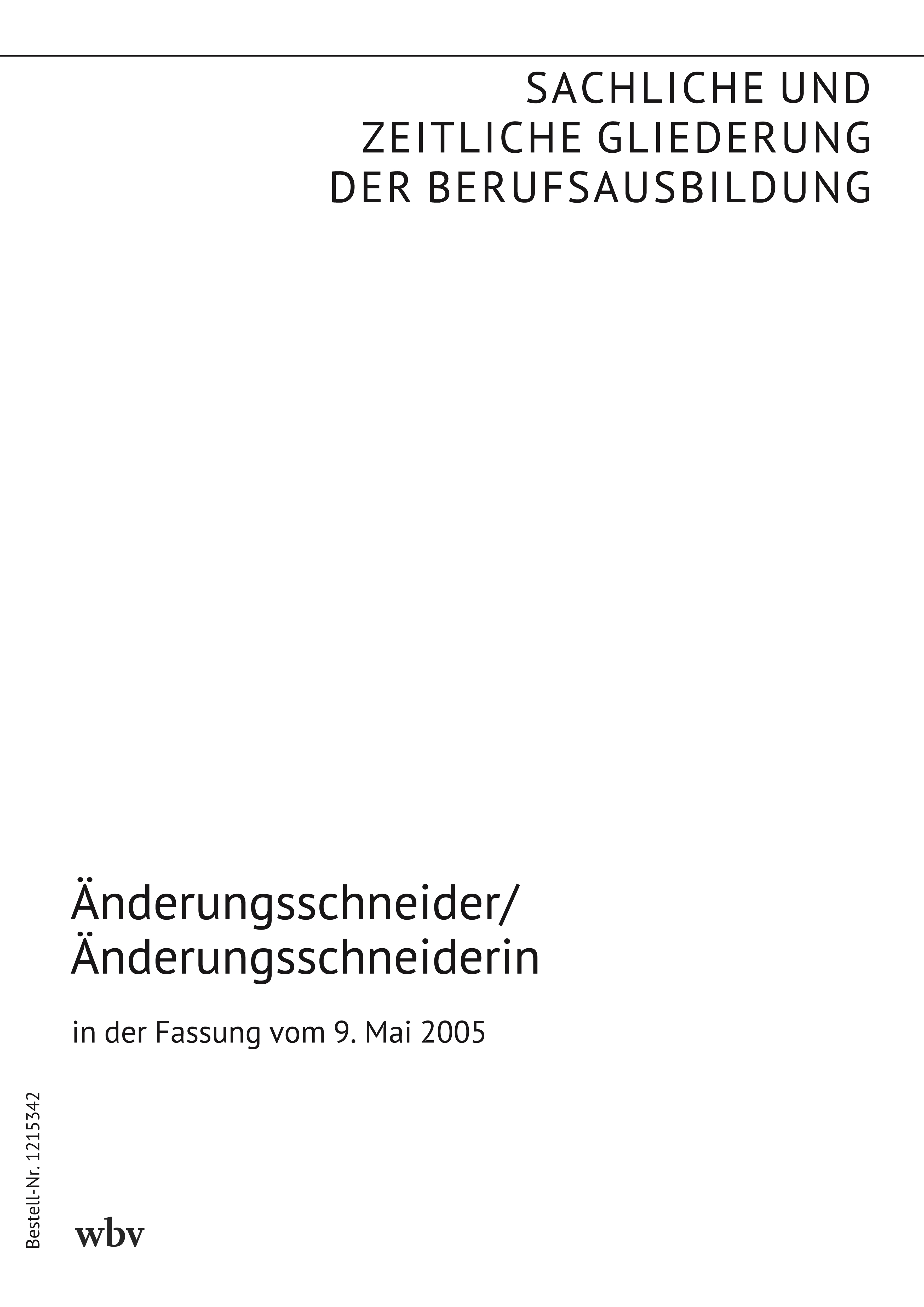Änderungsschneider/Änderungsschneiderin