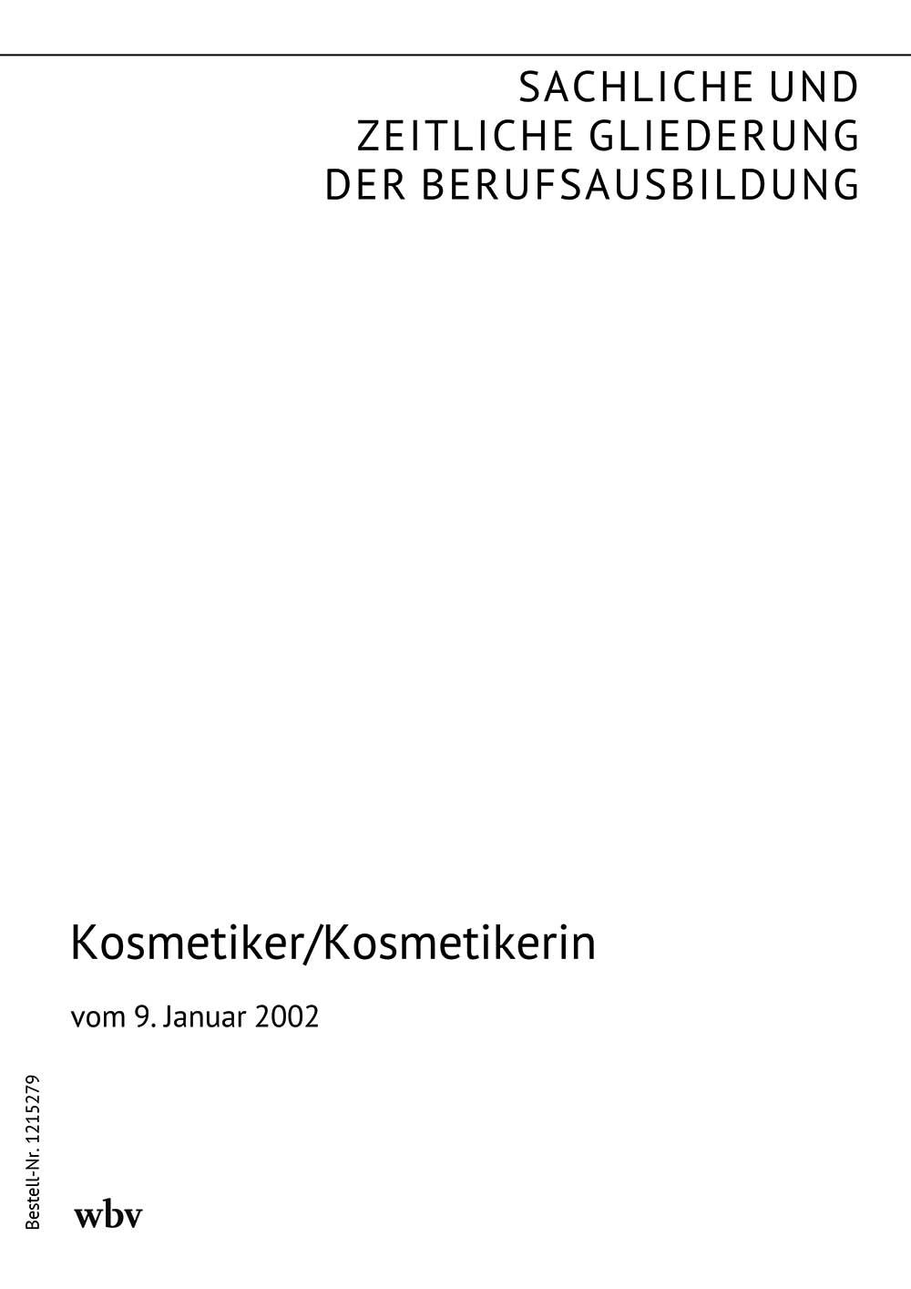 Kosmetiker/Kosmetikerin