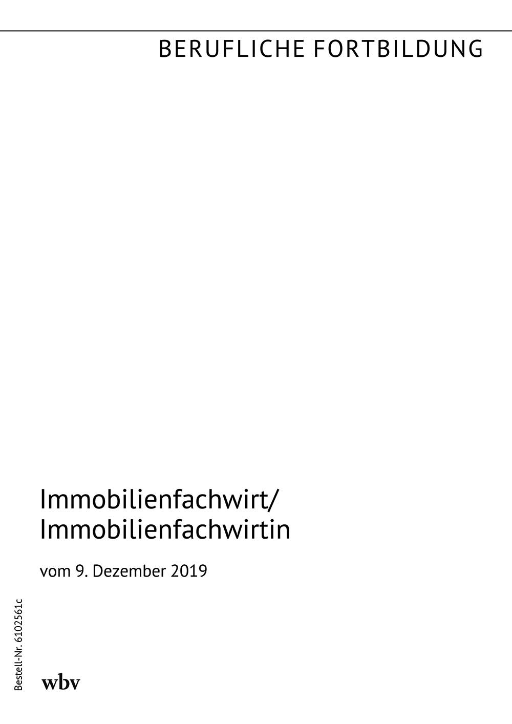 Immobilienfachwirt/-in