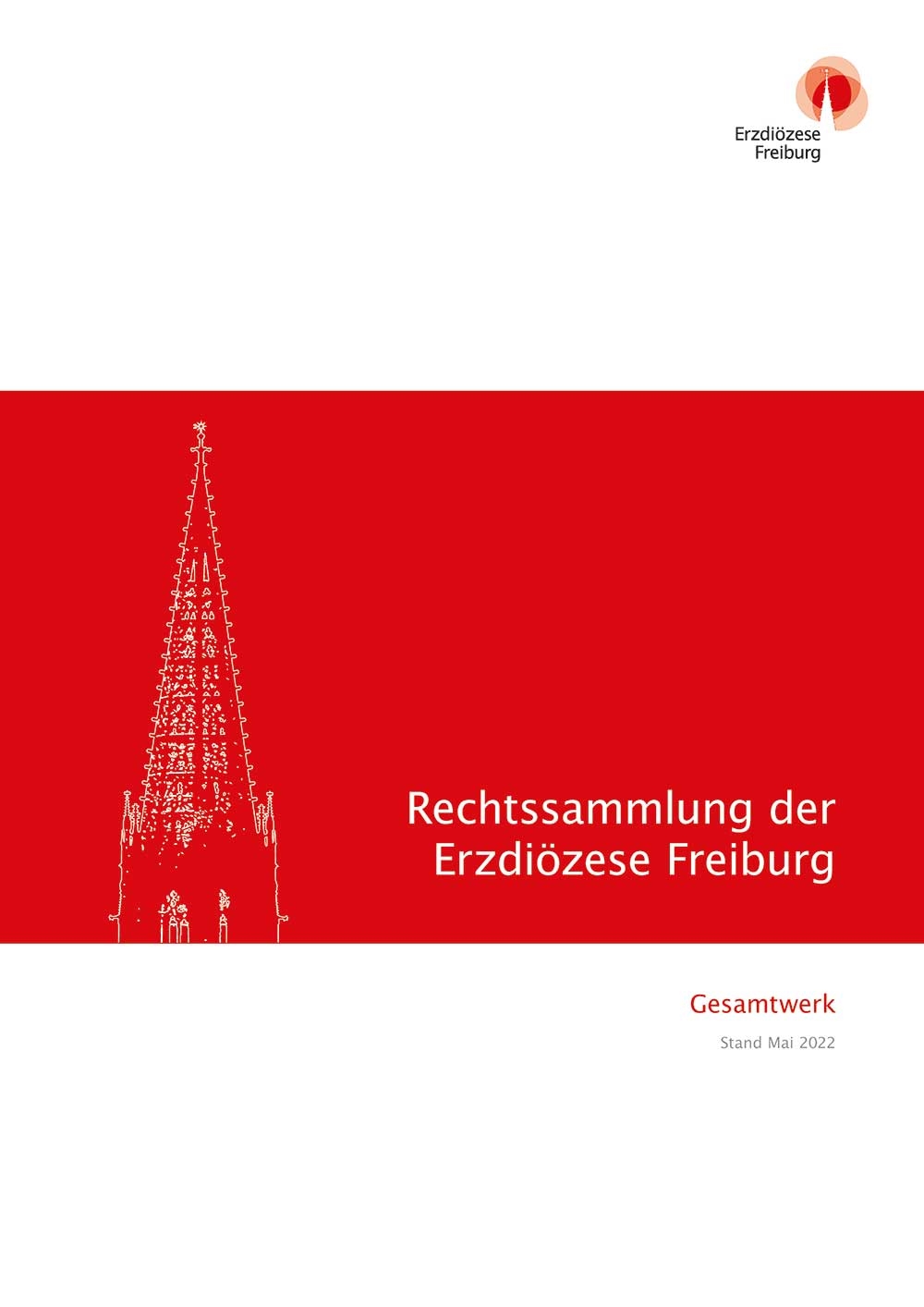 Rechtssammlung der Erzdiözese Freiburg - Grundwerk in 3 Bänden