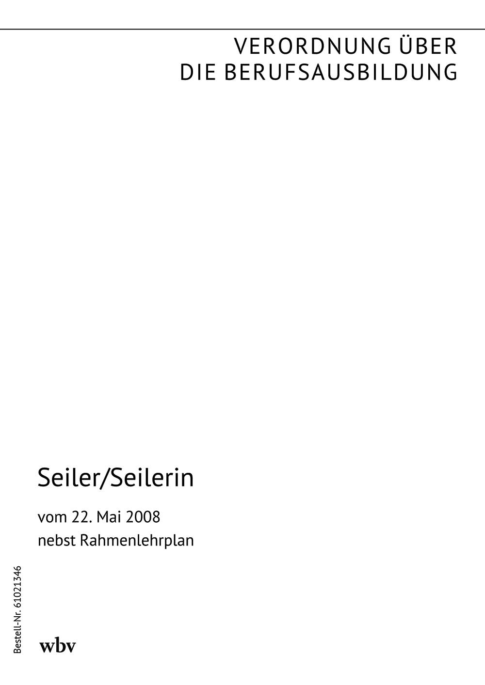 Seiler/Seilerin