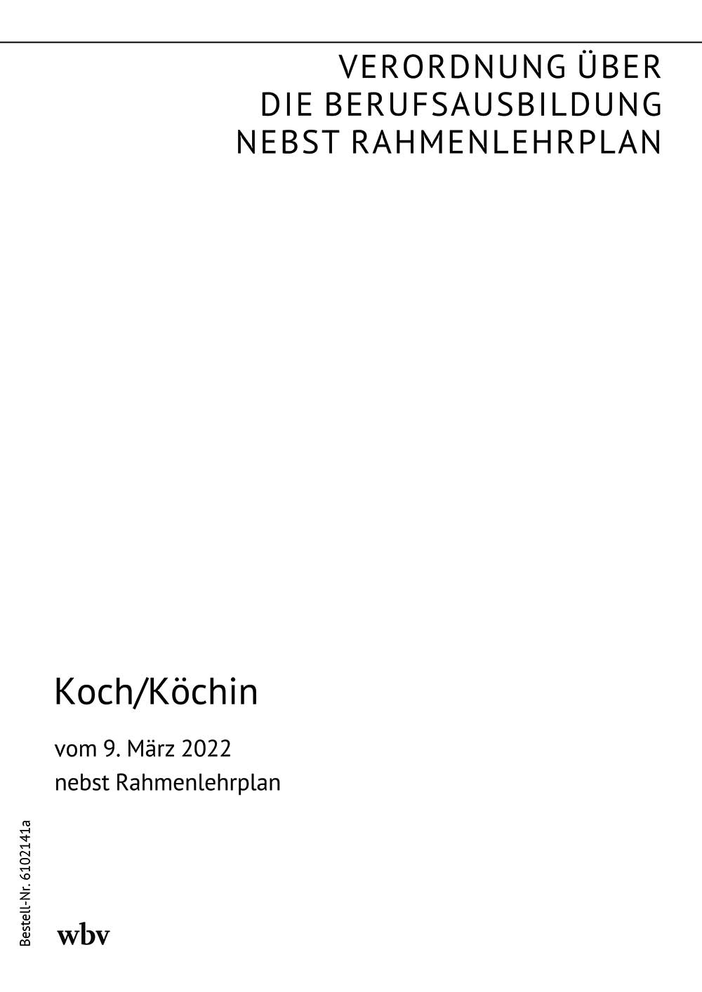 Koch/Köchin