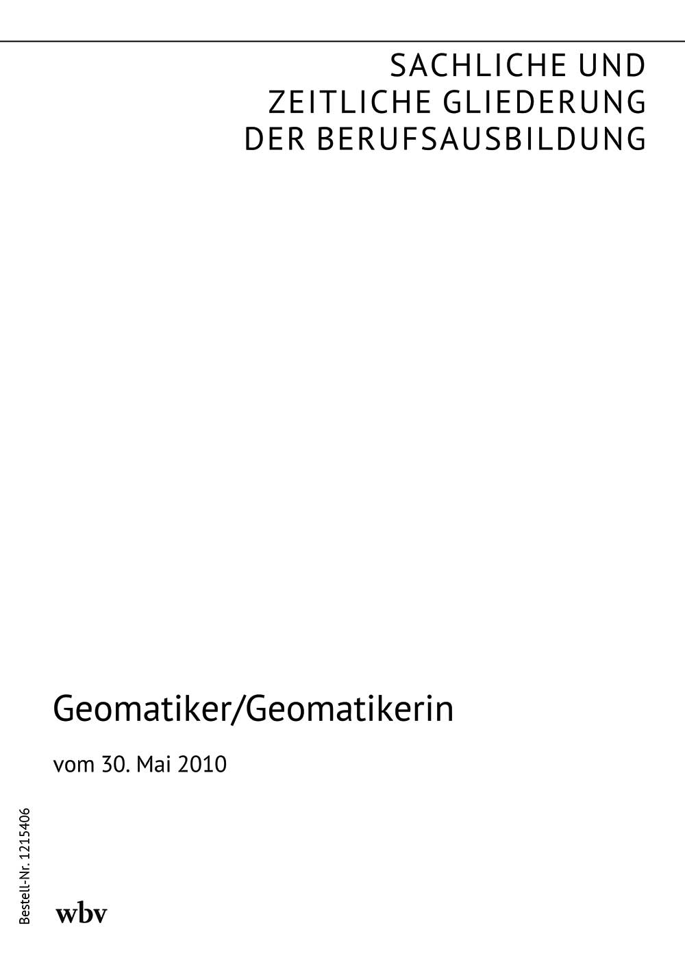 Geomatiker/Geomatikerin